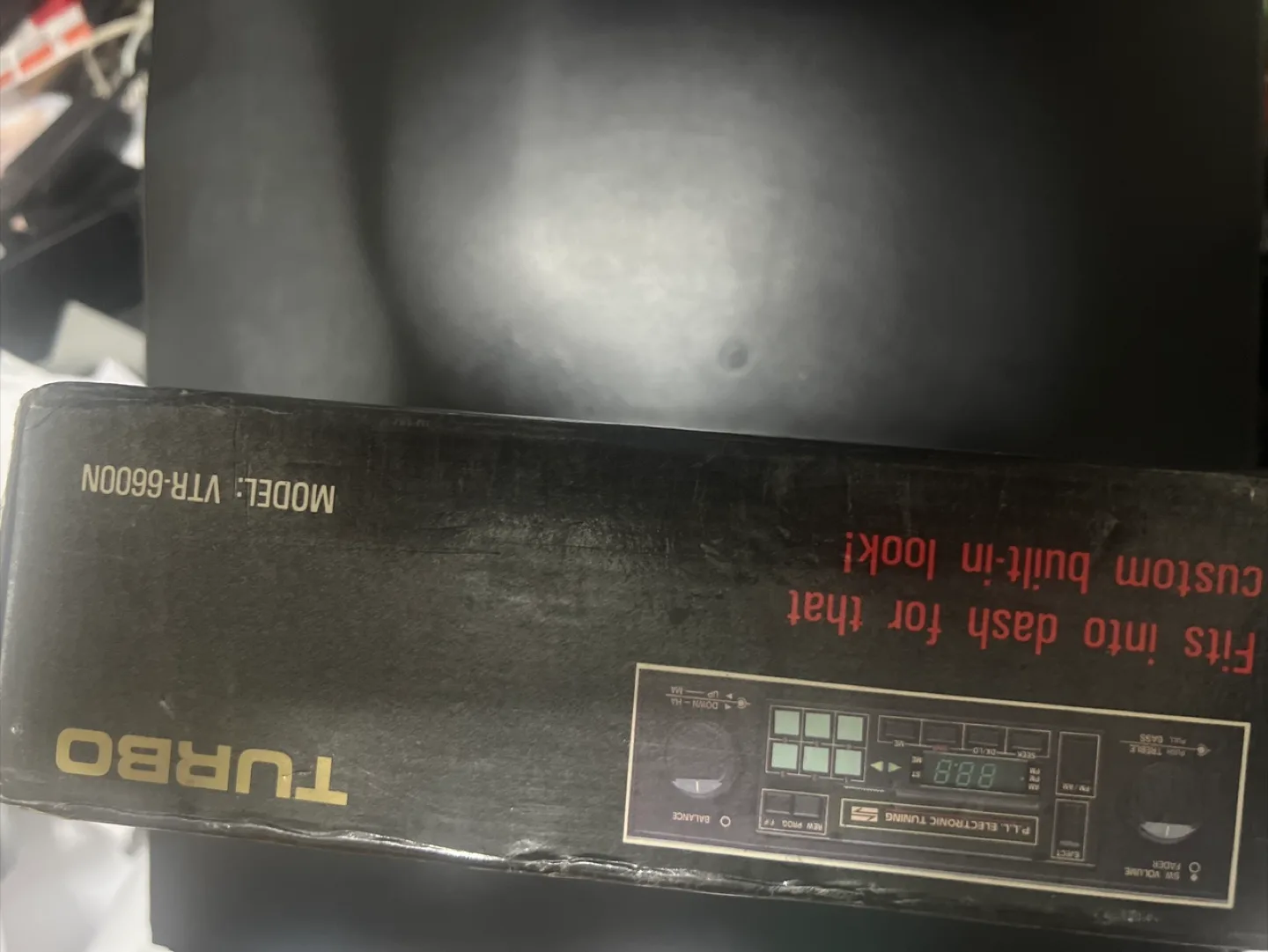 Vintage TURBO Model VTR-6600N Auto Reverse Electronic Tuner image indicator(2)