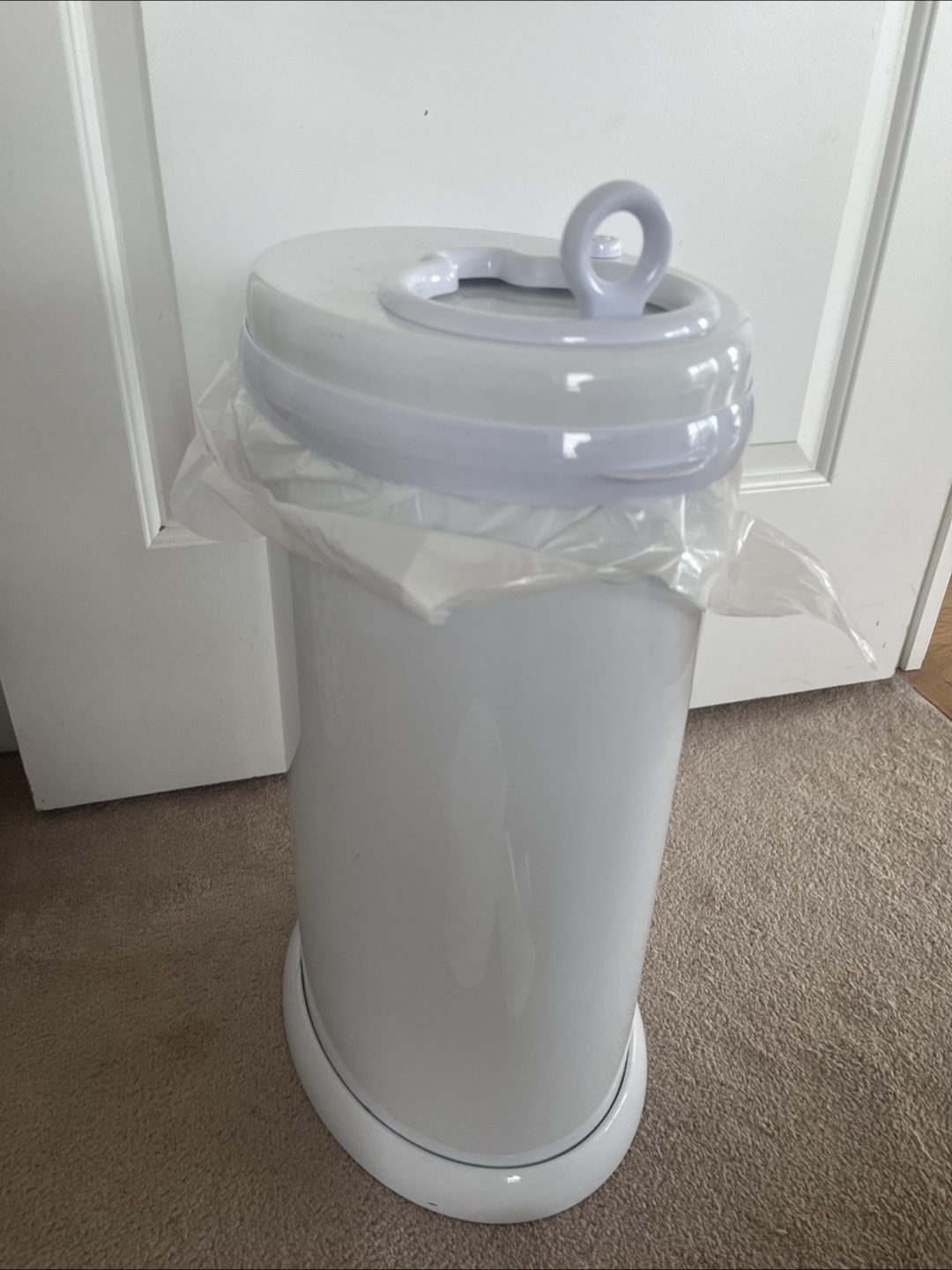 Ubbi Diaper Pail - White - photo 2