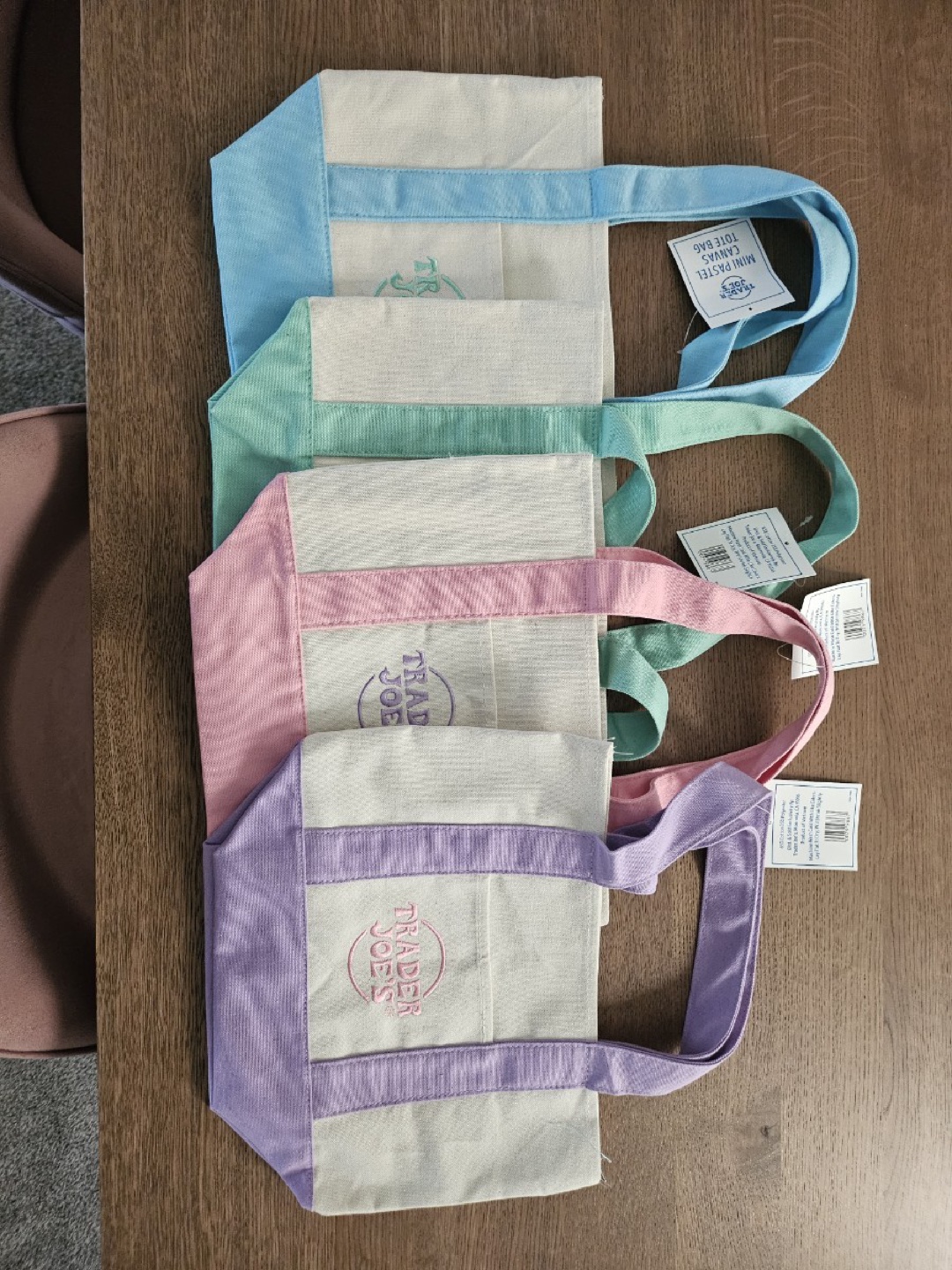 Trader Joe's easter special Tote Bags