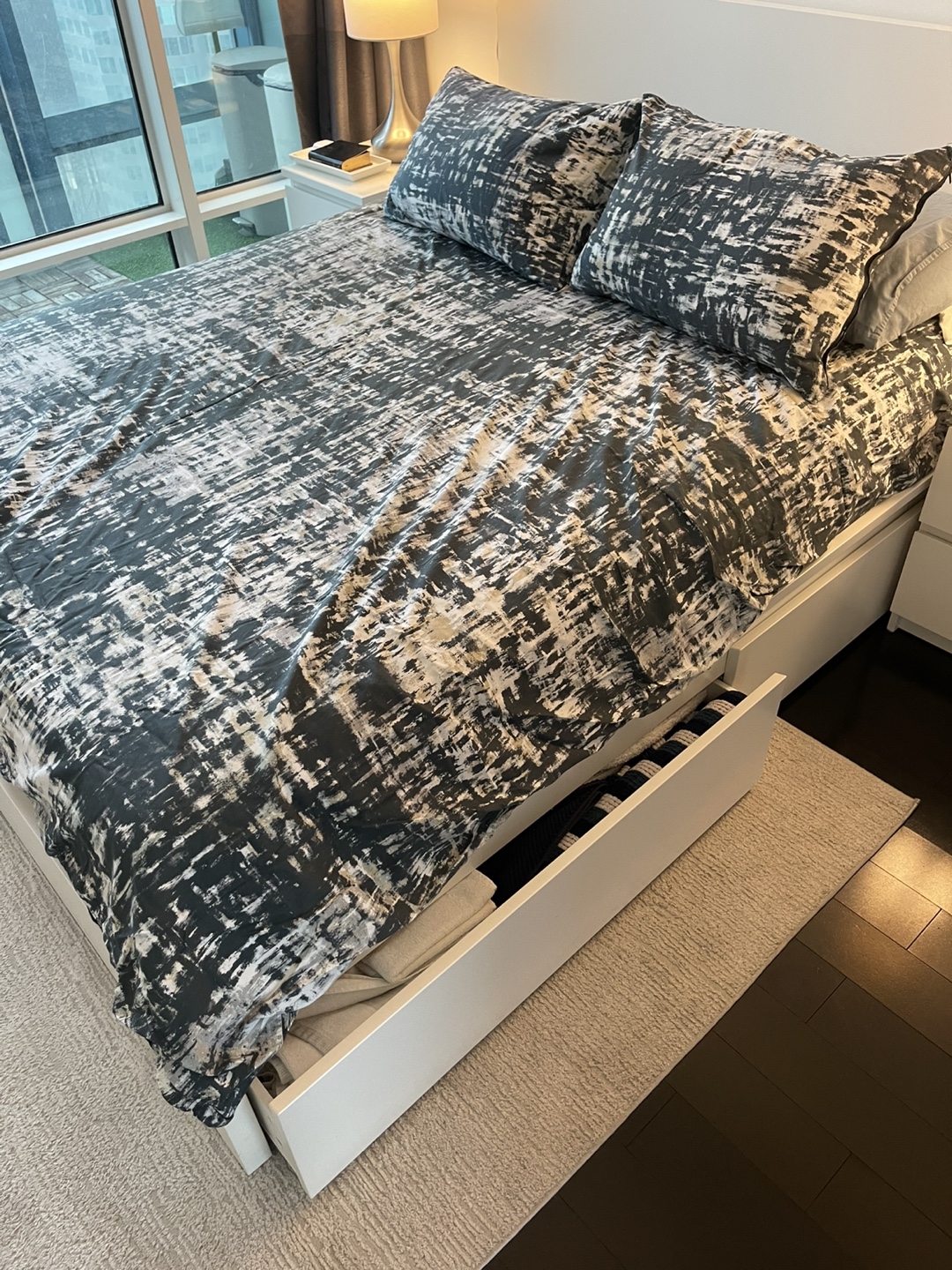 Queen Bed Frame with Storage - photo 4