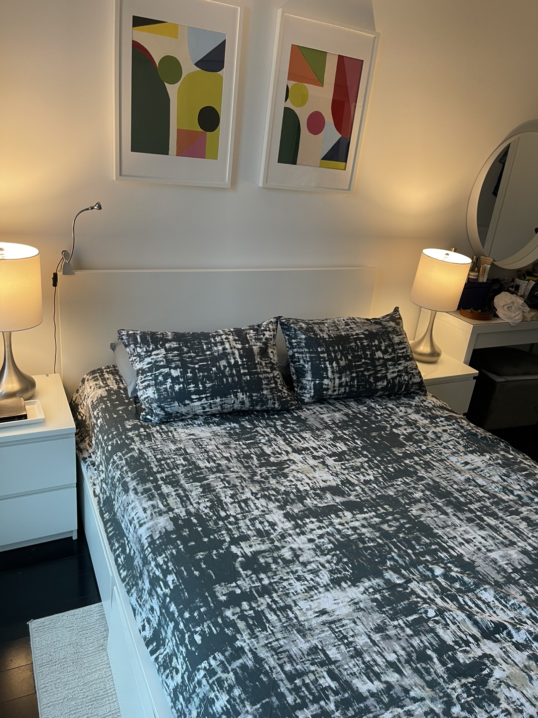Queen Bed Frame with Storage - photo 2