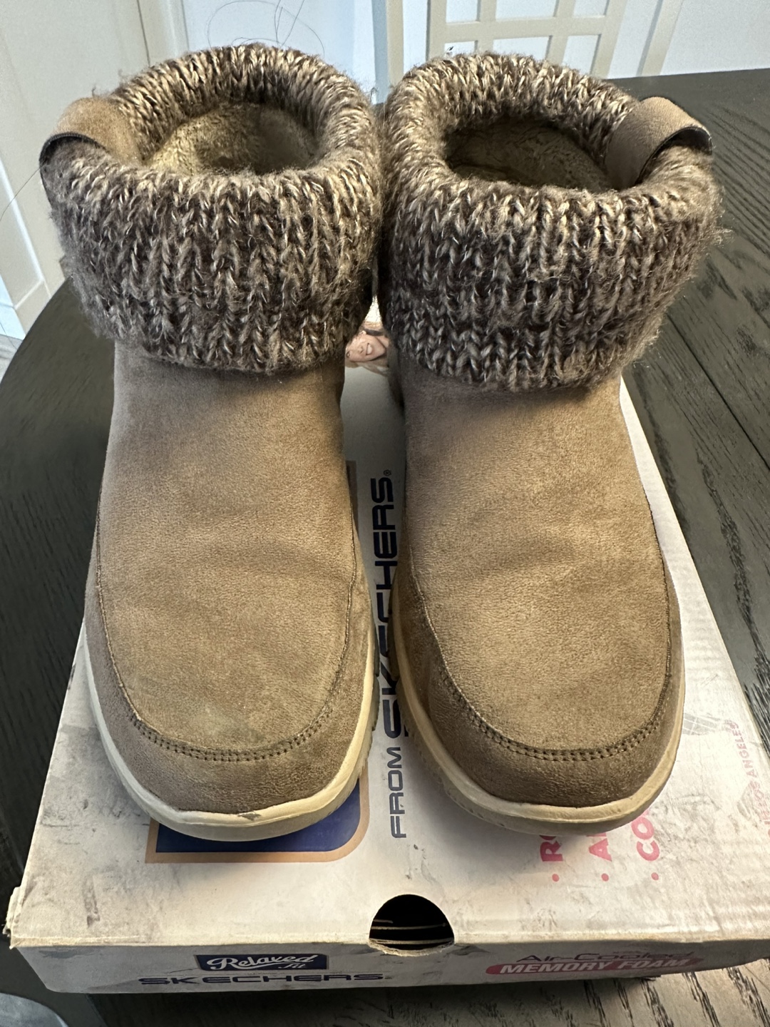 Women's Skechers Relaxed Fit Memory Foam Ankle Boots - Size 7 - photo 2