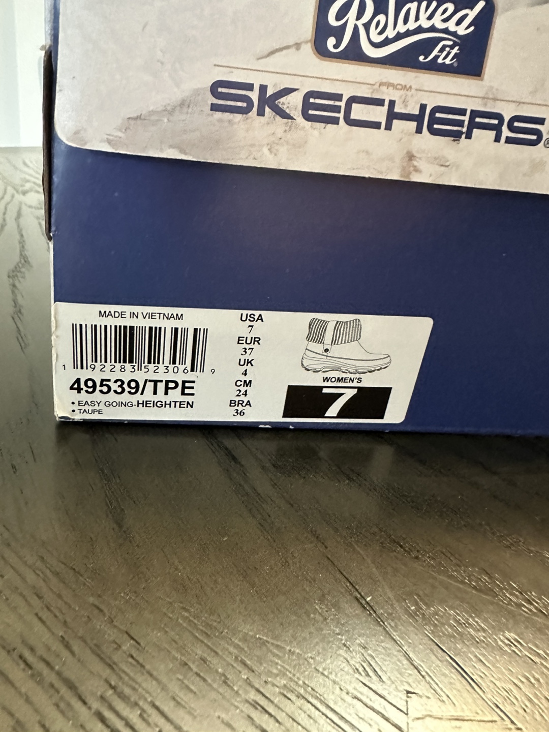 Women's Skechers Relaxed Fit Memory Foam Ankle Boots - Size 7