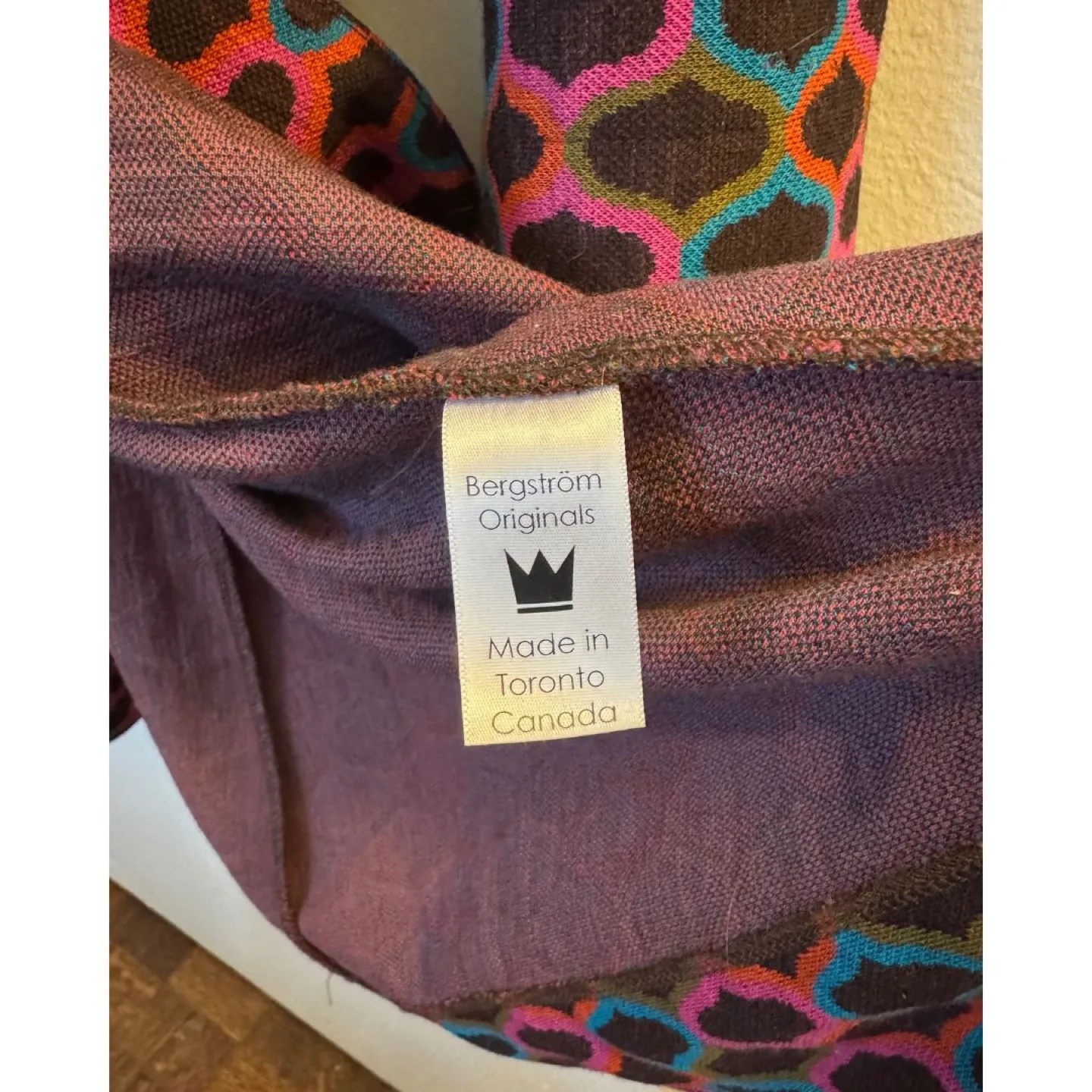 Bergstrom XS Hooded Jacket - Multicoloured Geometric Pattern image indicator(6)