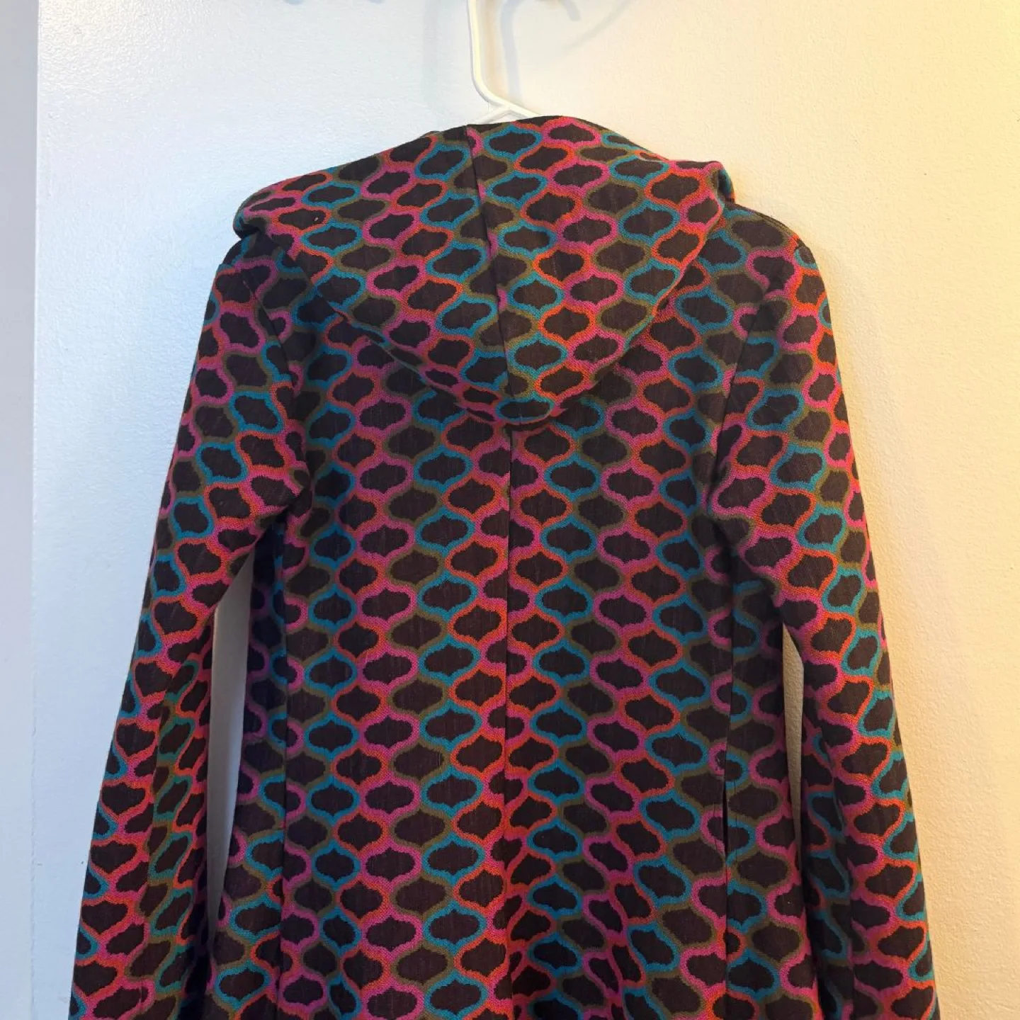 Bergstrom XS Hooded Jacket - Multicoloured Geometric Pattern image indicator(5)