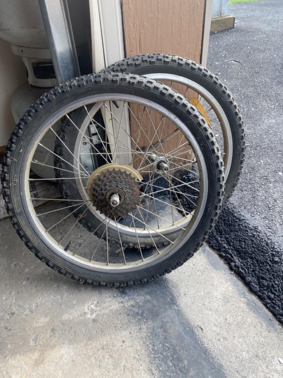 Used Bicycle Wheels, Various Sizes