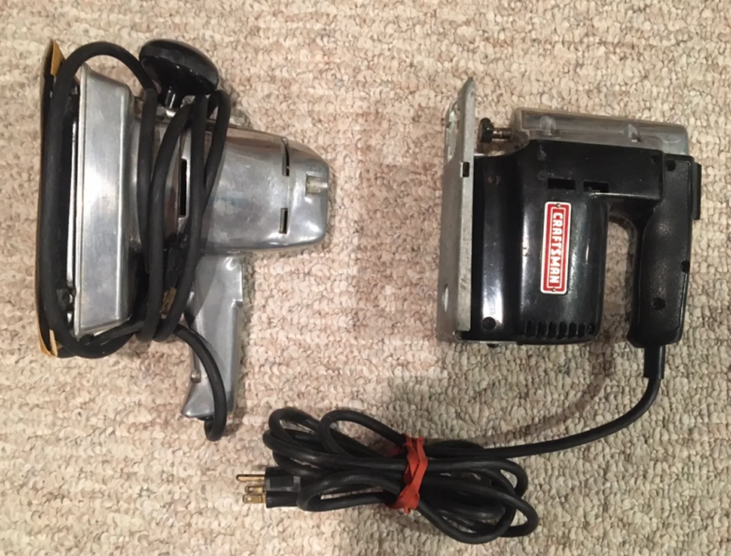 Vintage Craftsman Orbital Sander and Sabre Saw thumbnail
