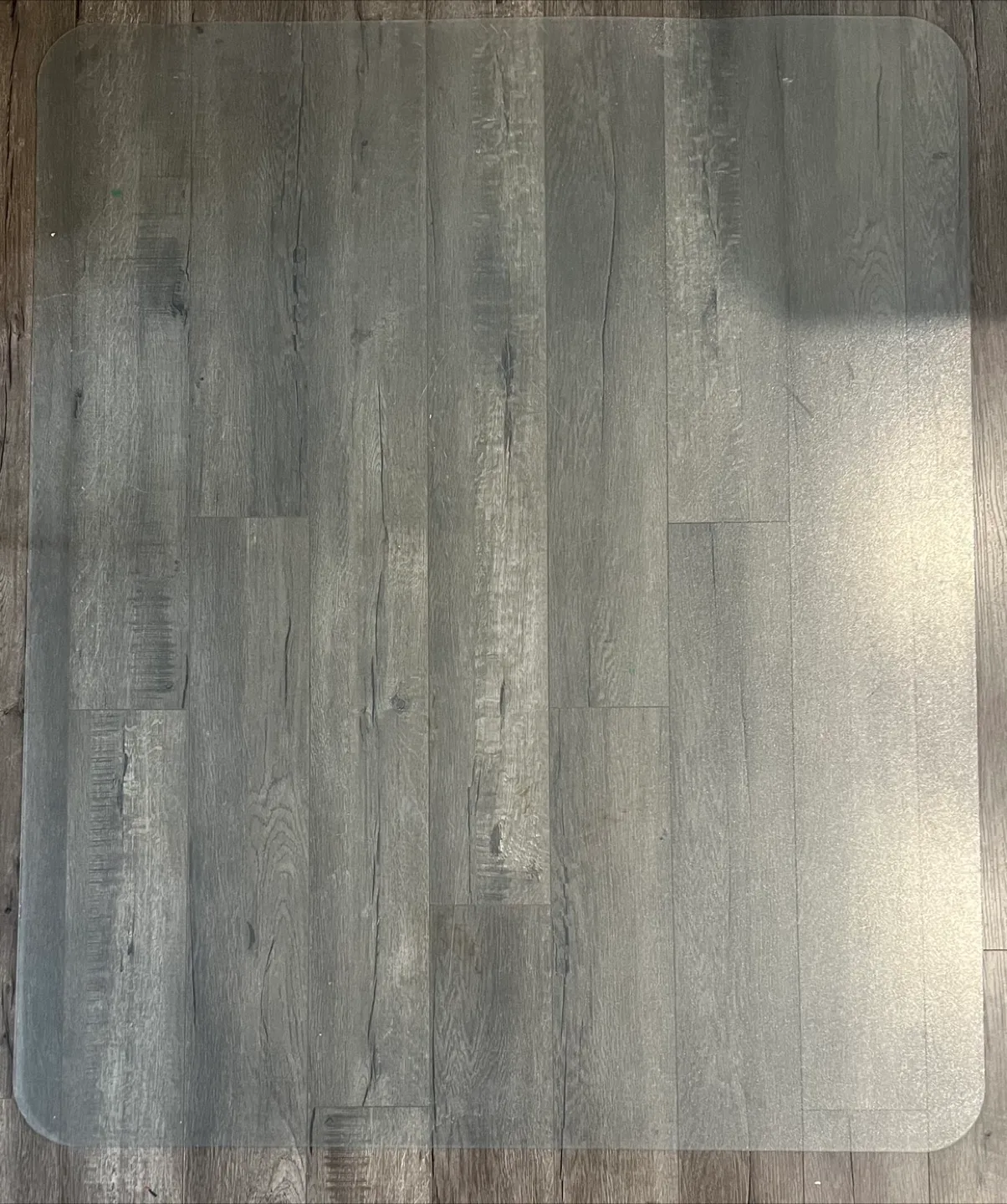 Clear Plastic Floor Mat Protector thumbnail