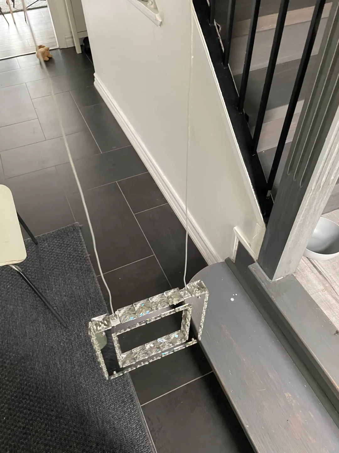 Modern Square Crystal Chandelier image indicator(2)