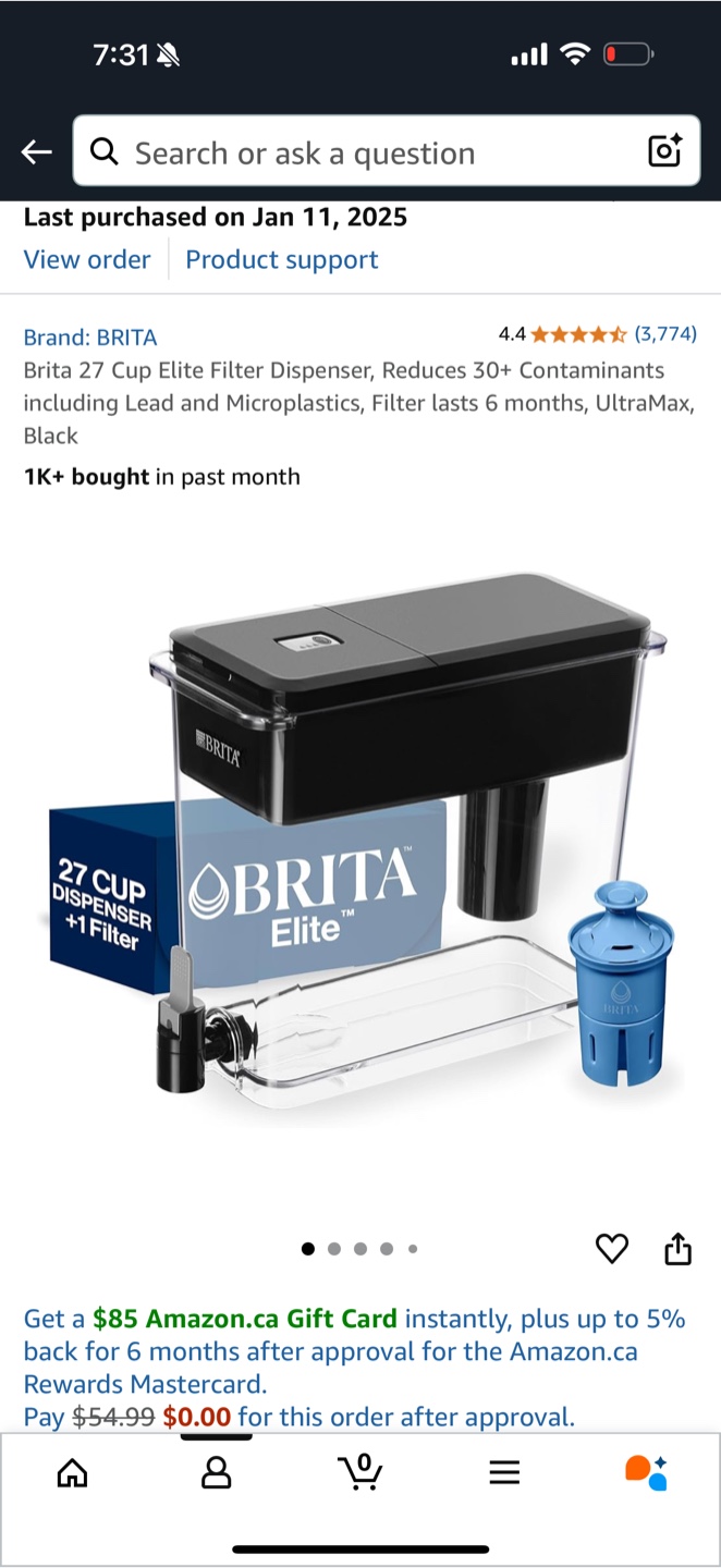 Brita Dispenser with Free 2 Filters - photo 3