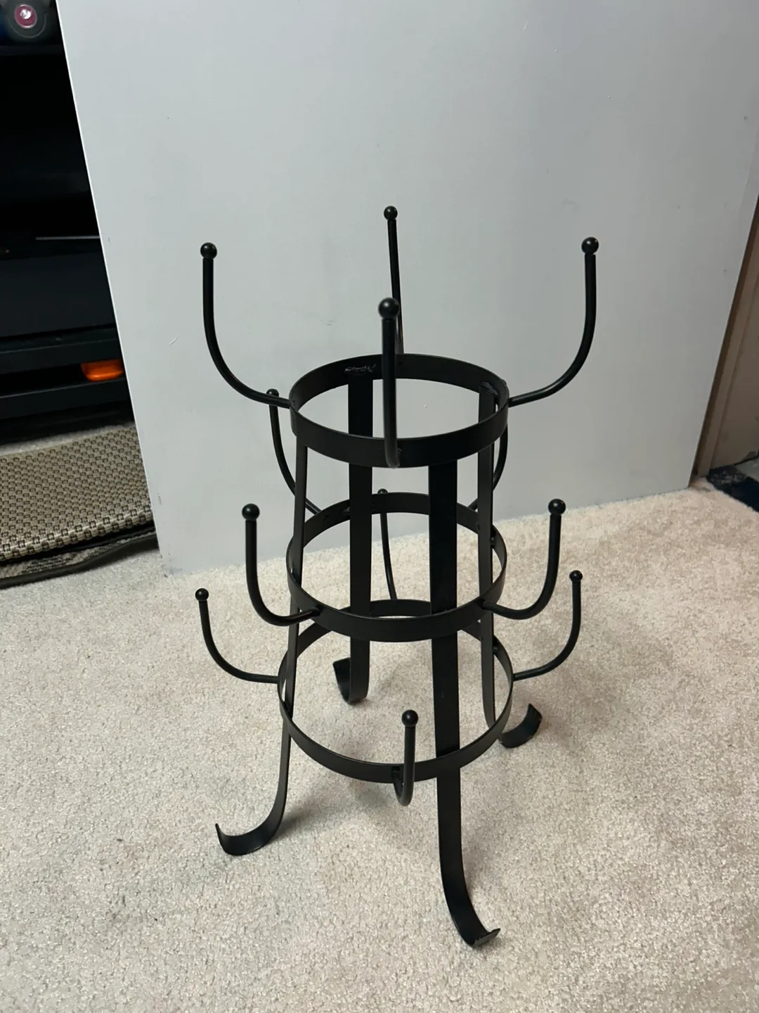 Black Metal Mug Tree