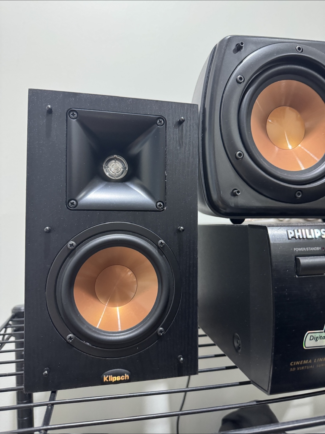 Klipsch Home Theater Speaker System with Philips Receiver - photo 4