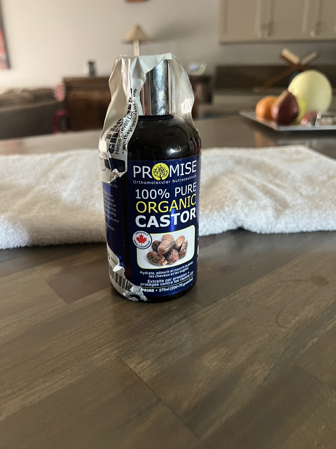 Pure Organic Castor Oil