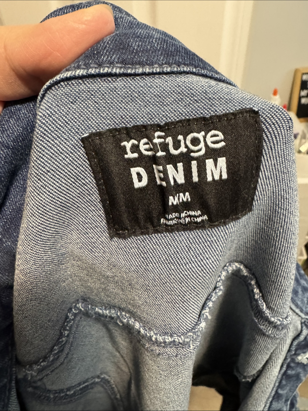 Refuge Denim Romper - photo 2