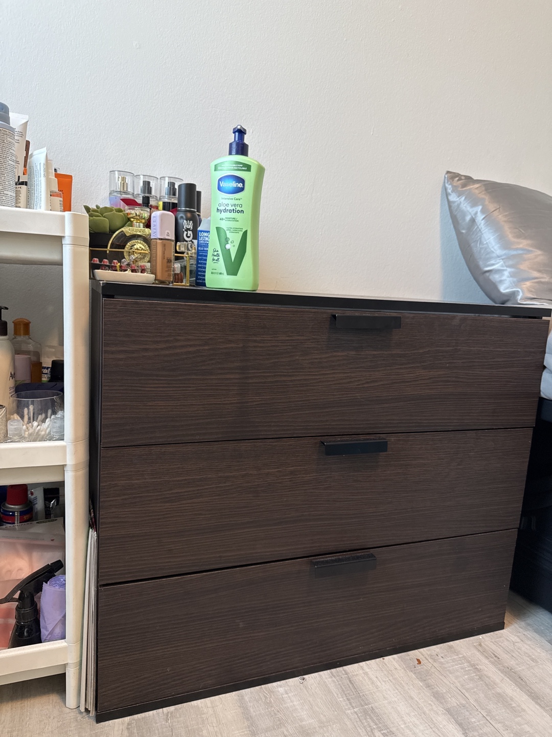 Three-Drawer Wooden dresser for Storage - photo 2