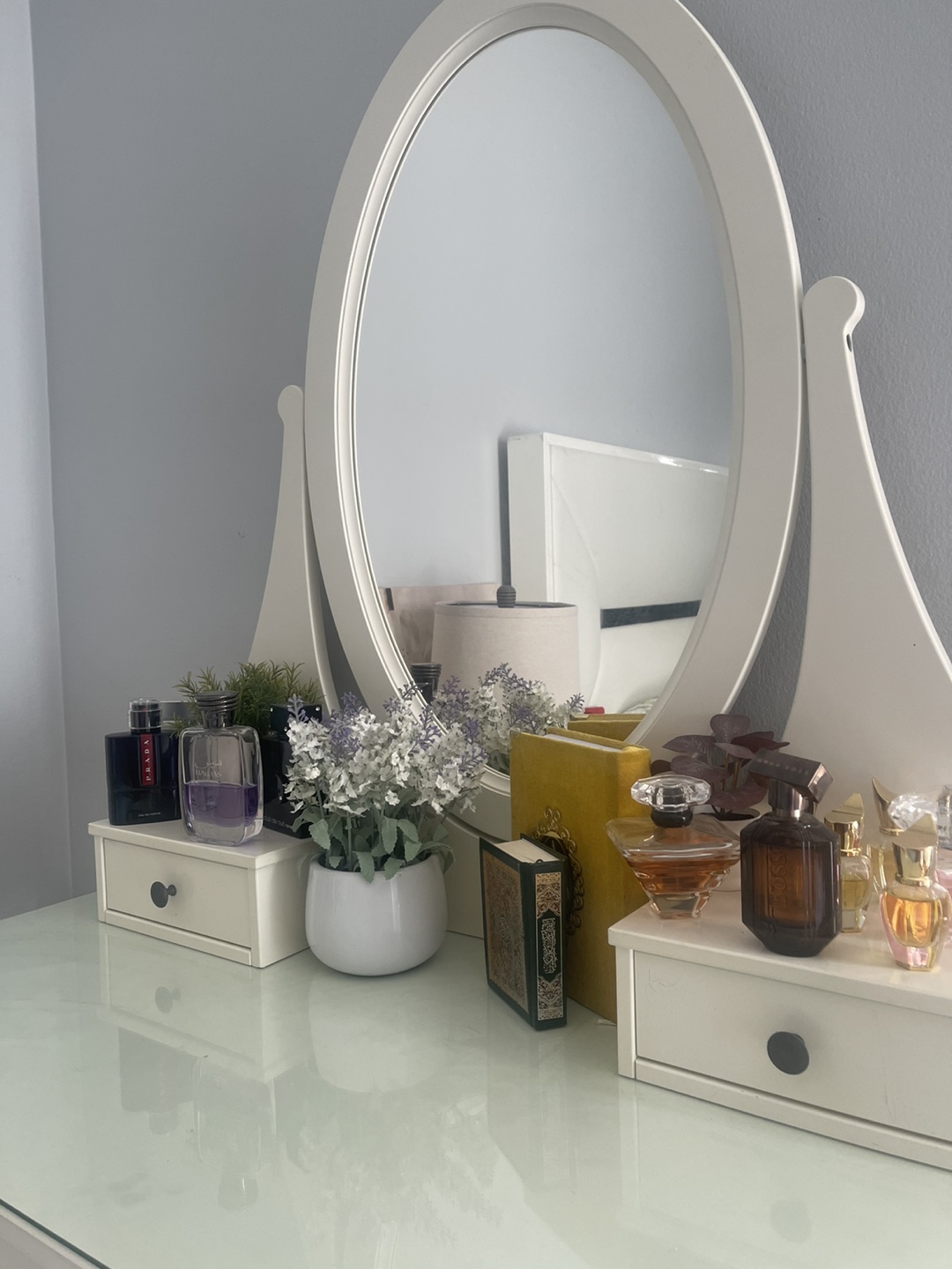 IKEA HEMNES Dressing Table with Mirror - photo 2