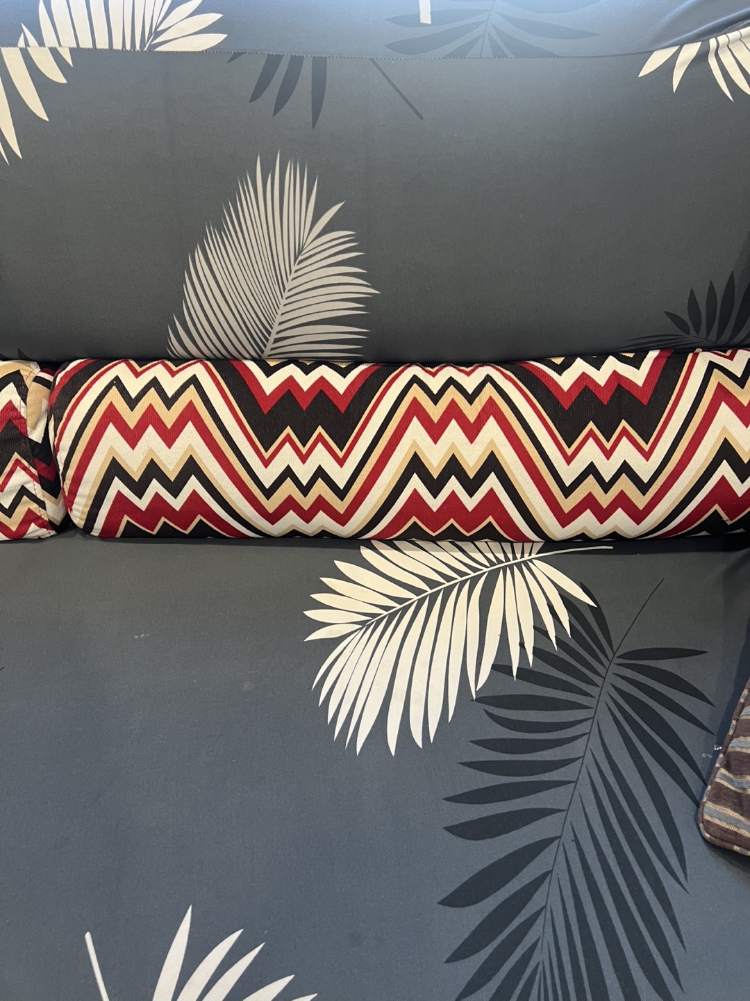 Three Decorative Bolster Pillows - photo 3