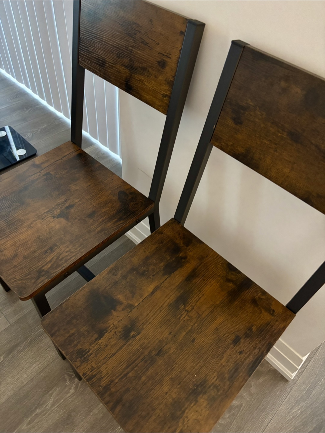 Industrial Dining Chairs - Set of 2 (comes assembled) - photo 2