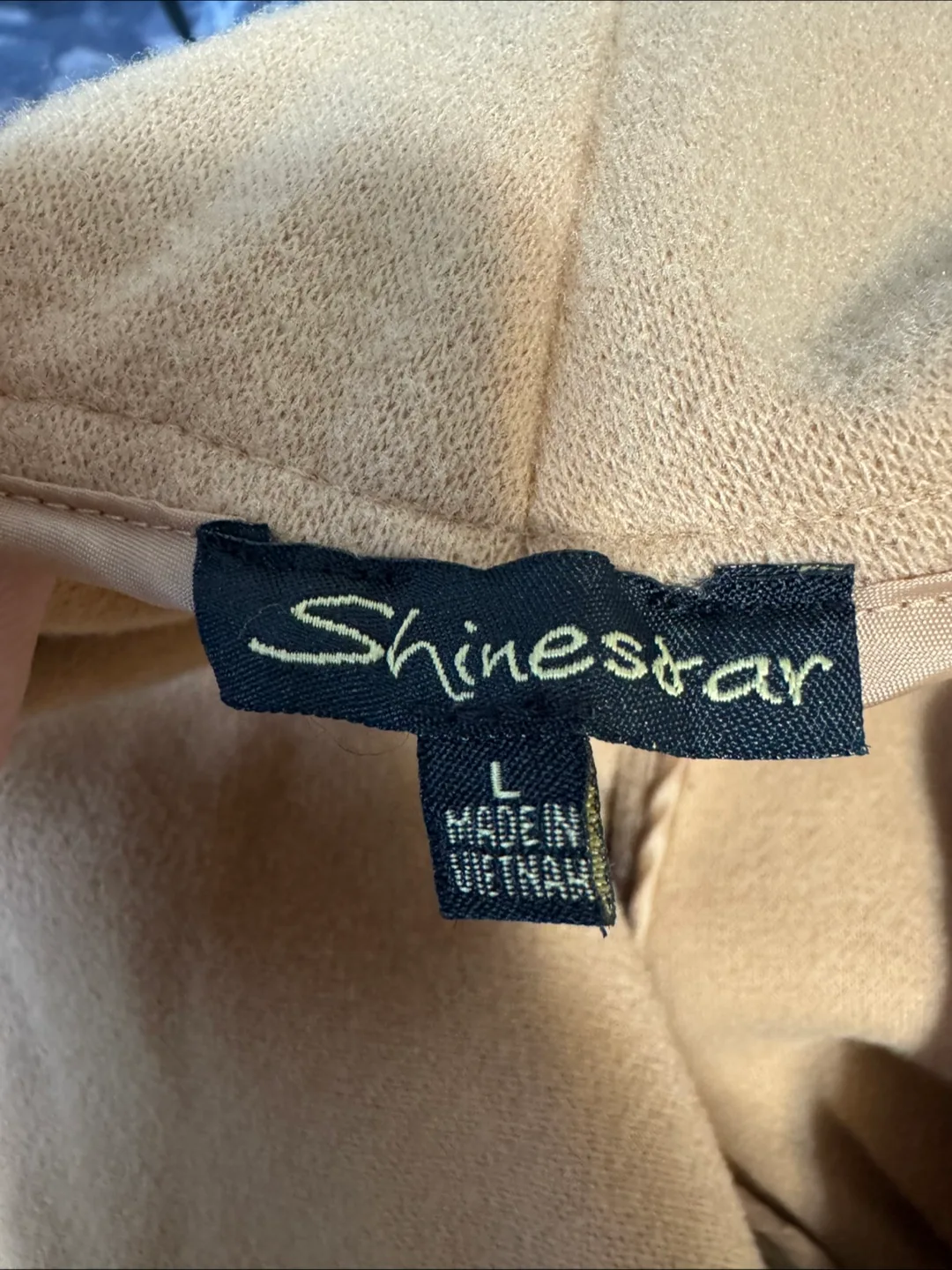 Shinestrar Camel Wrap Coat - Size Large image indicator(3)