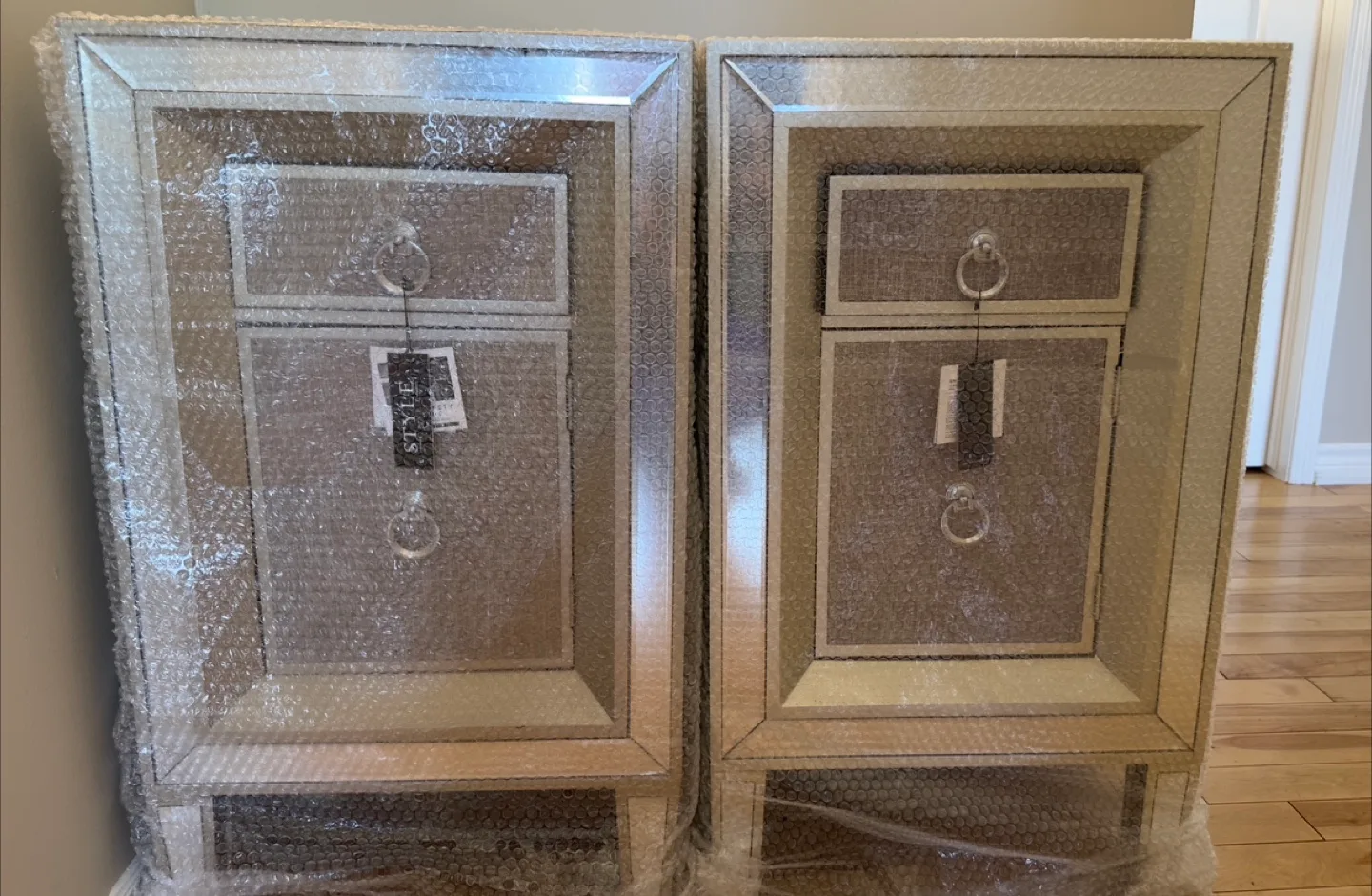 2 Brand New Elegant Night Stands (set) thumbnail