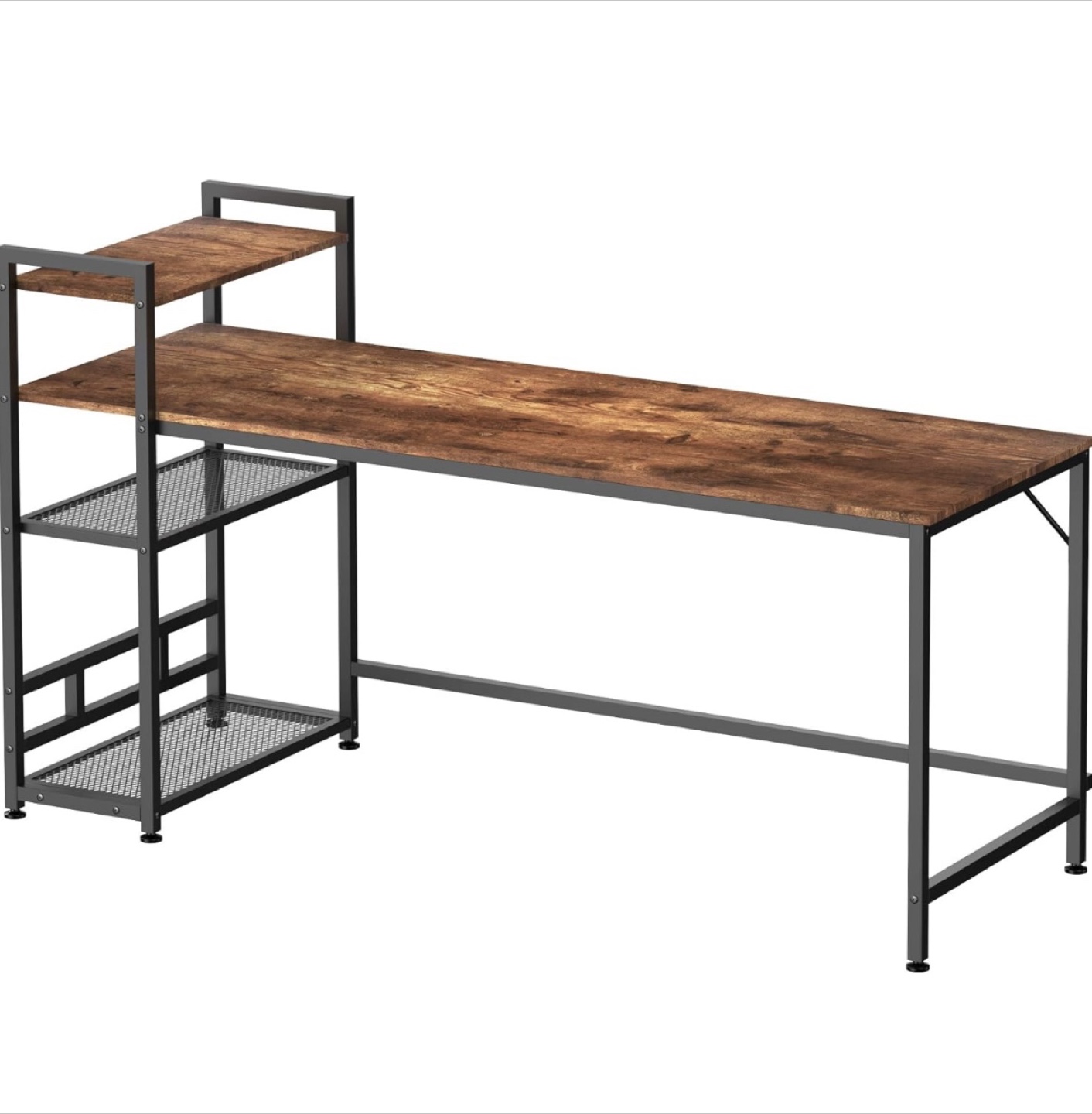 Computer Desk with Bookshelf (comes assembled)