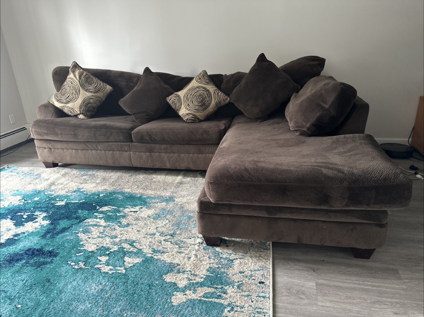 Brown Sectional Sofa