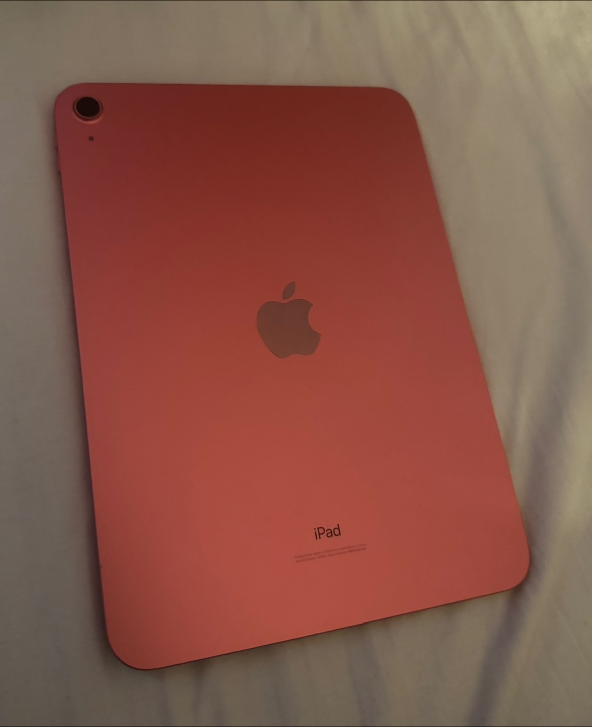 Pink iPad 10thGen  64GB + apple pencil + Cover -Like  New!
