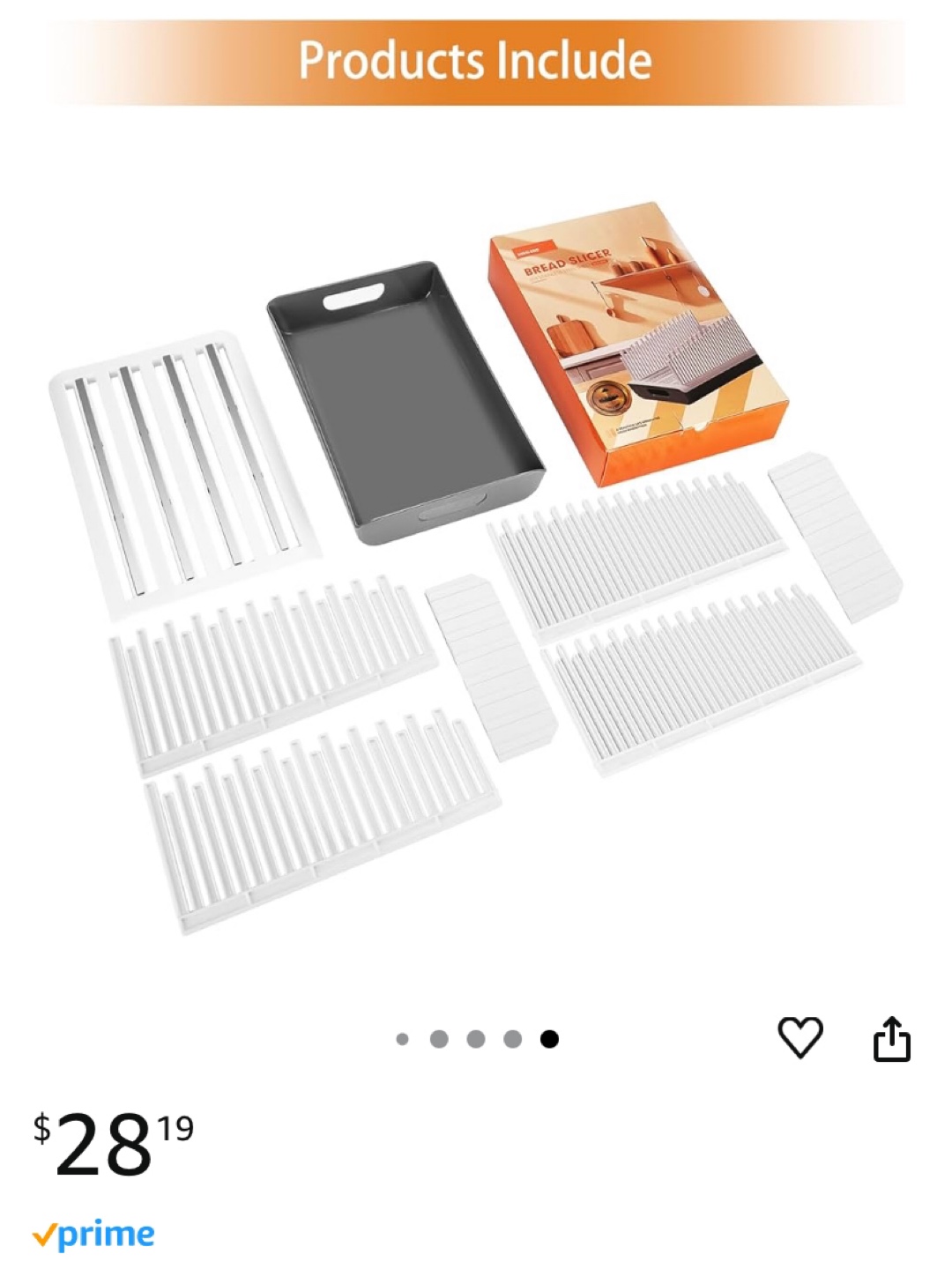 Bread Slicer with Tray - Easy to Use Kitchen Organizer - photo 4
