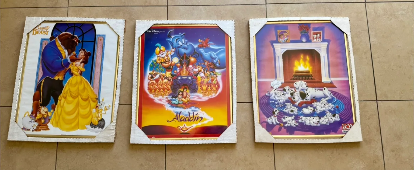 Disney theme on brass frames image indicator(4)