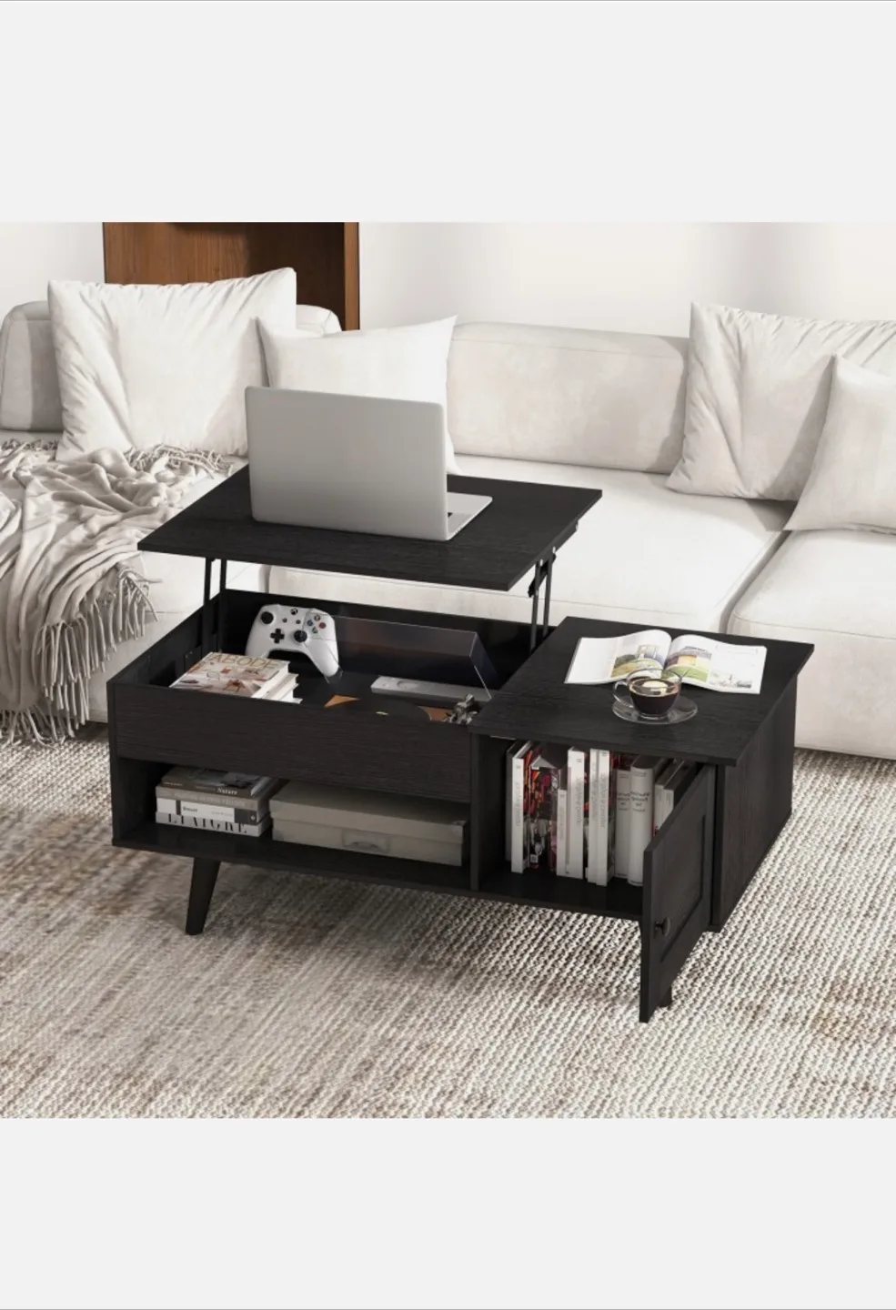 BNWT Lift-Top Coffee Table with Storage thumbnail