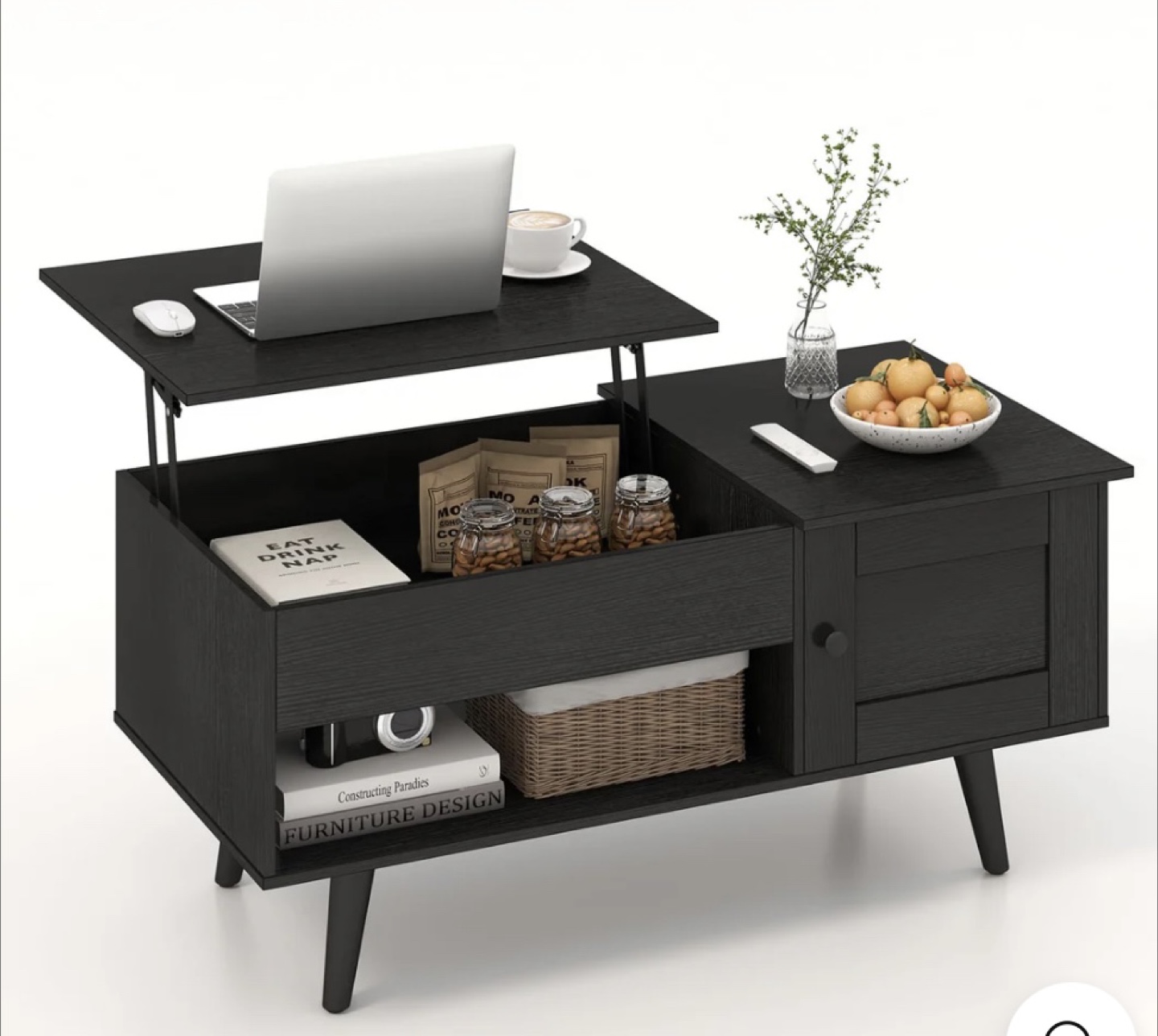 BNWT Lift-Top Coffee Table with Storage - photo 2
