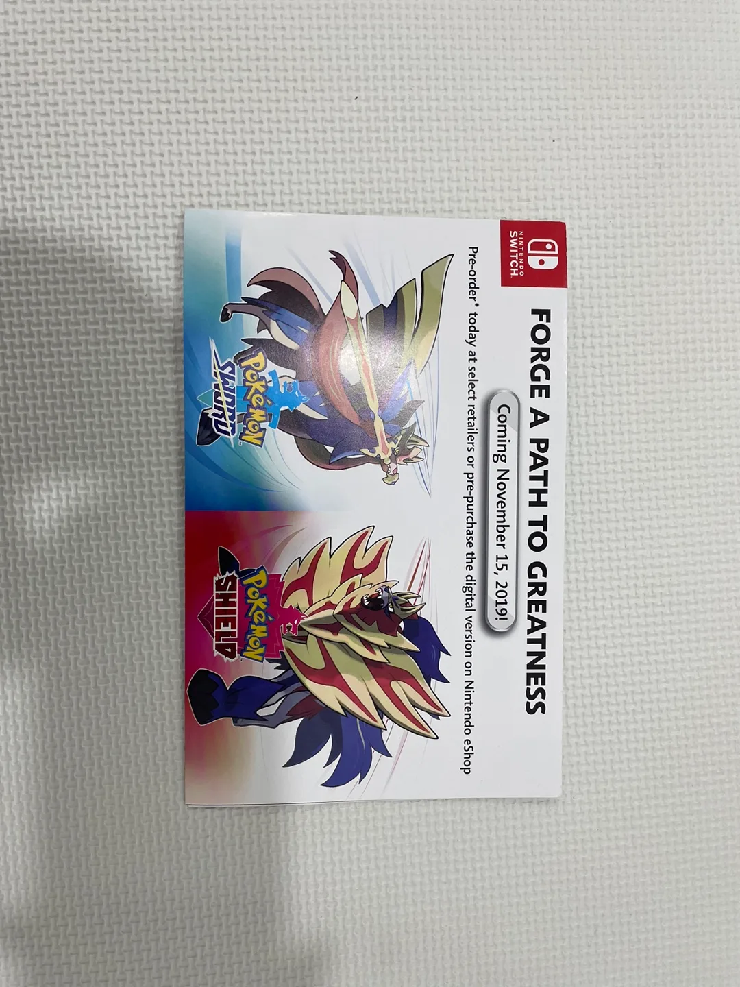 Pokemon Sword and Shield Promotional Poster and Flyers image indicator(3)