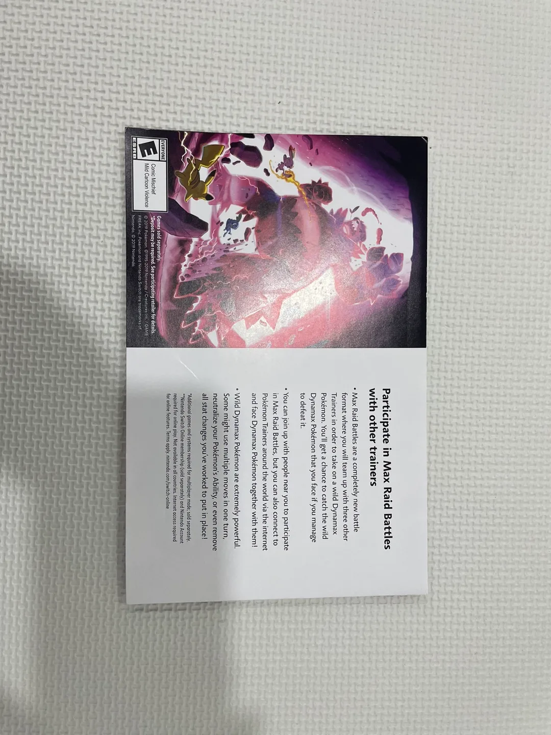 Pokemon Sword and Shield Promotional Poster and Flyers image indicator(4)