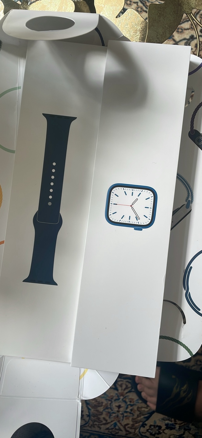 Apple Watch Series 7 Midnight Blue 45mm - photo 3