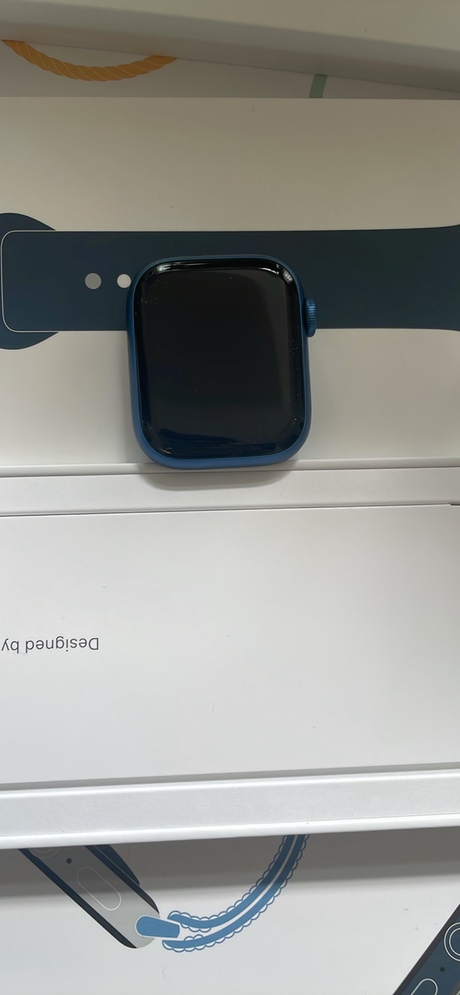 Apple Watch Series 7 Midnight Blue 45mm - photo 5