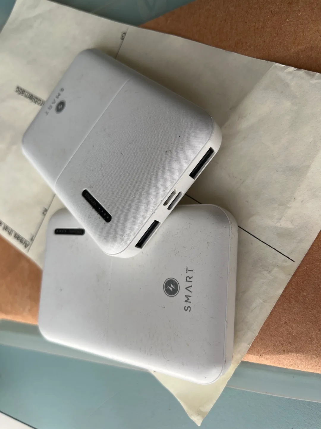 Two SMART portable chargers thumbnail