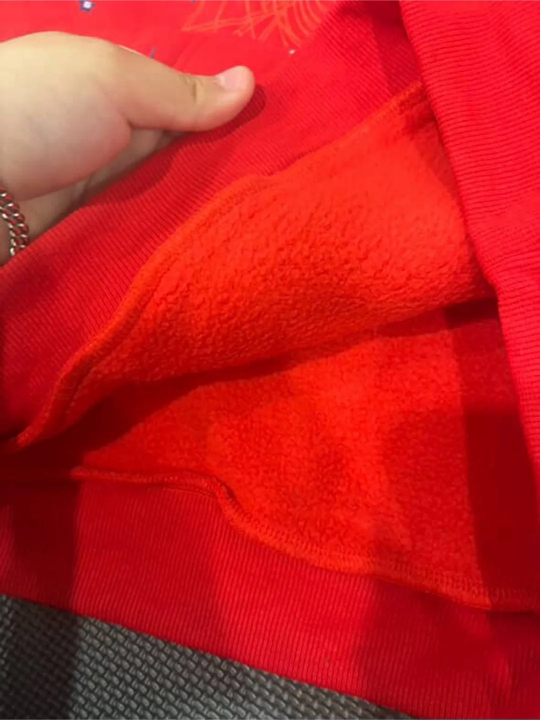 Red 555 Spider Hoodie image indicator(2)