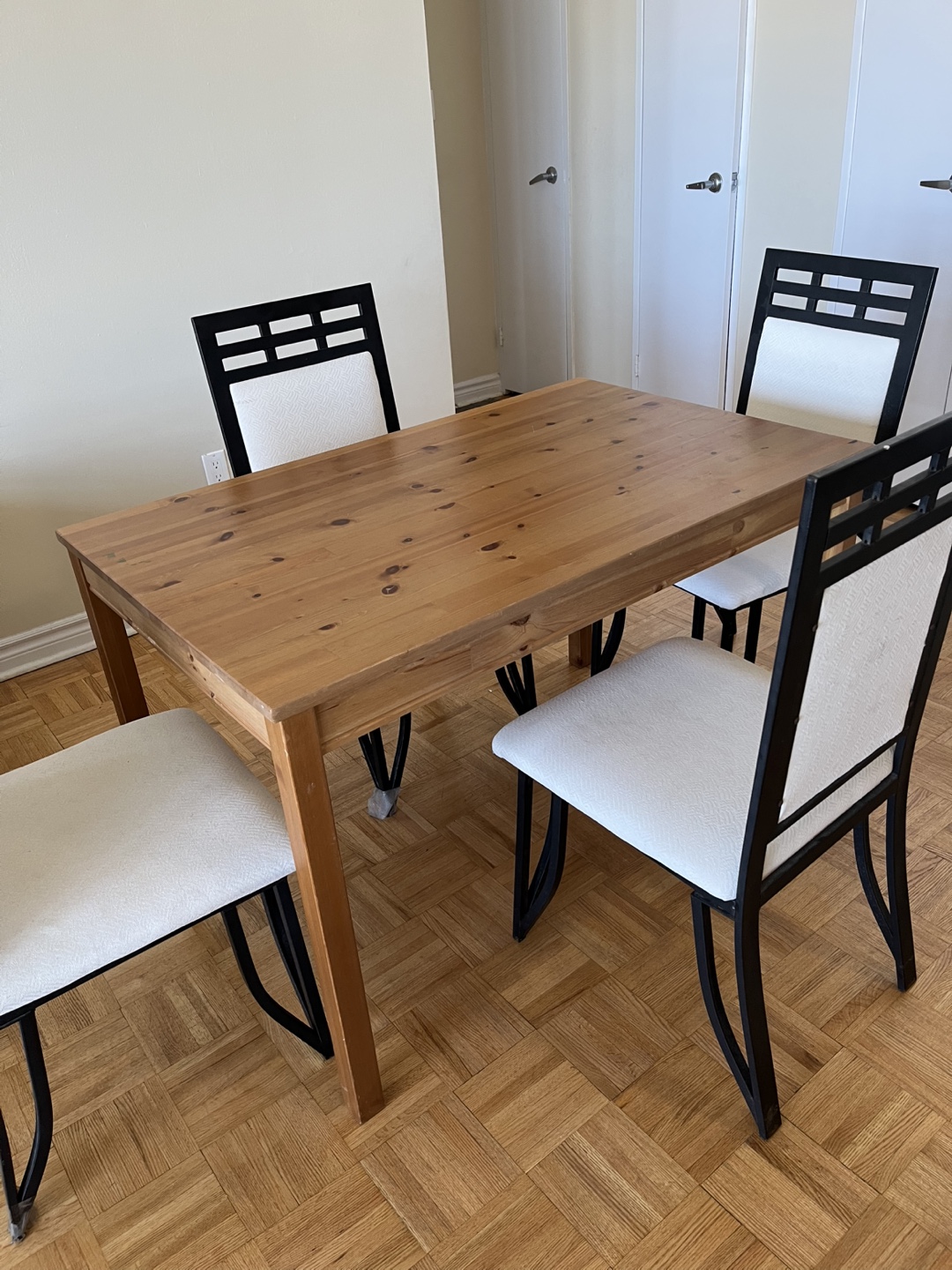 Dining Table Set - 4 Chairs
