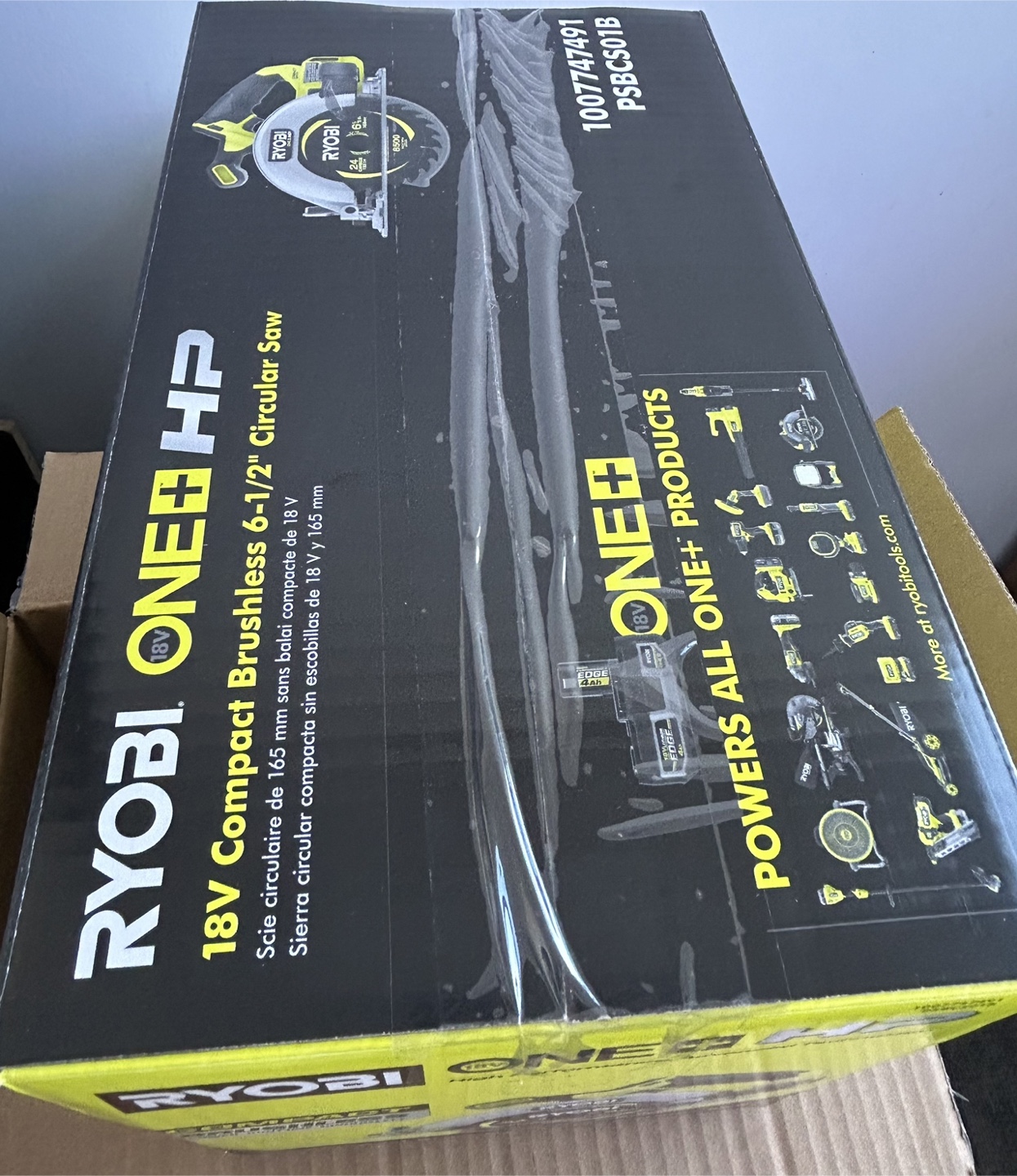 Brand New RYOBI 18V ONE+ HP BrushlessCompact 6-1/2-inch Circ.Saw - photo 3