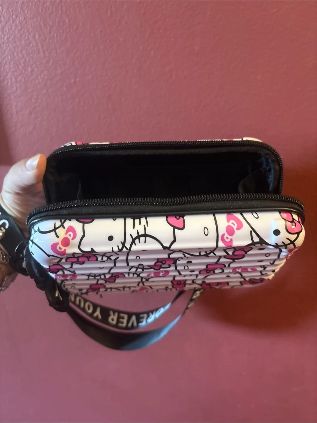 Hello Kitty Suitcase Crossbody Bag New image indicator(5)