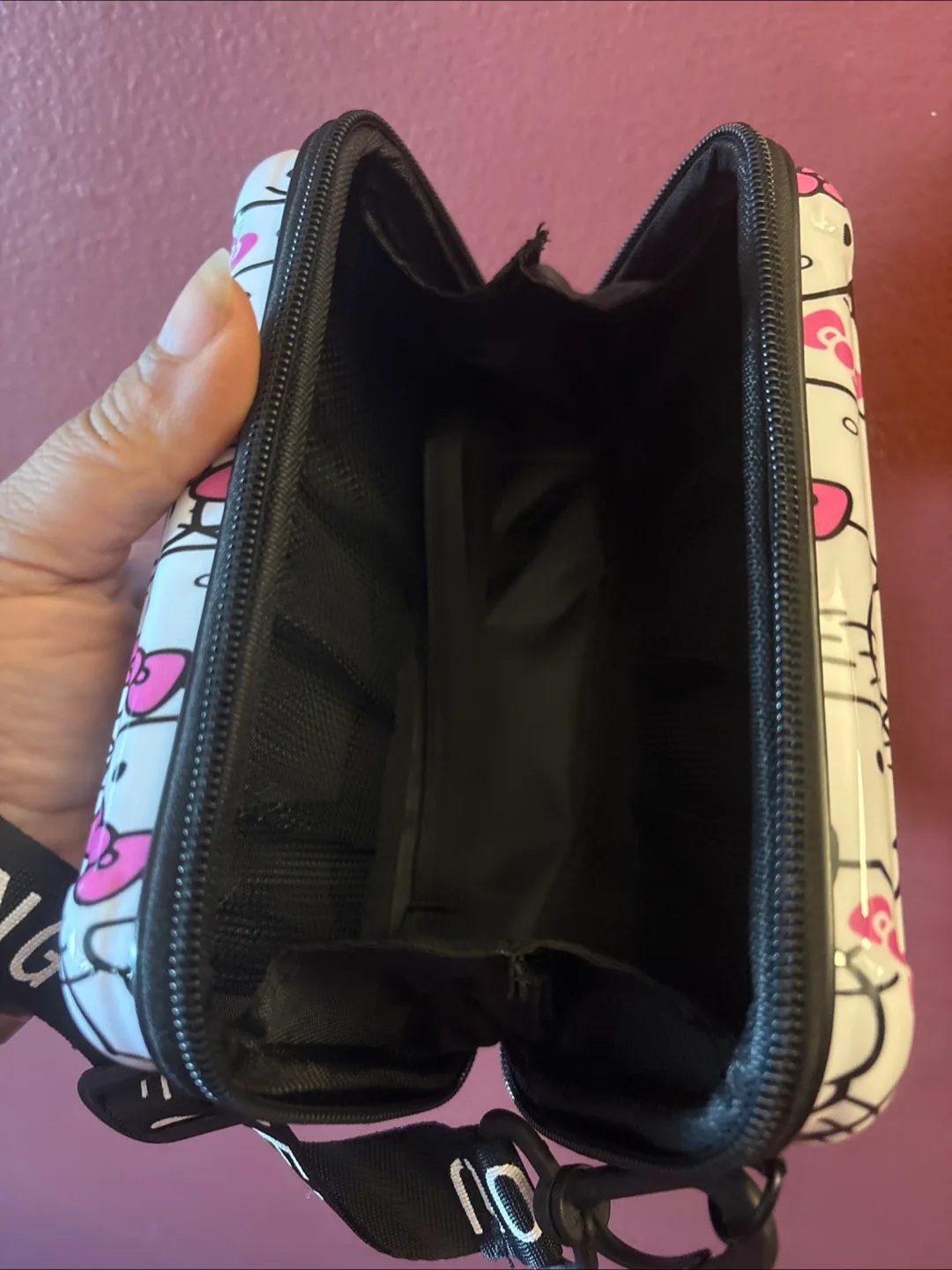 Hello Kitty Suitcase Crossbody Bag New image indicator(3)