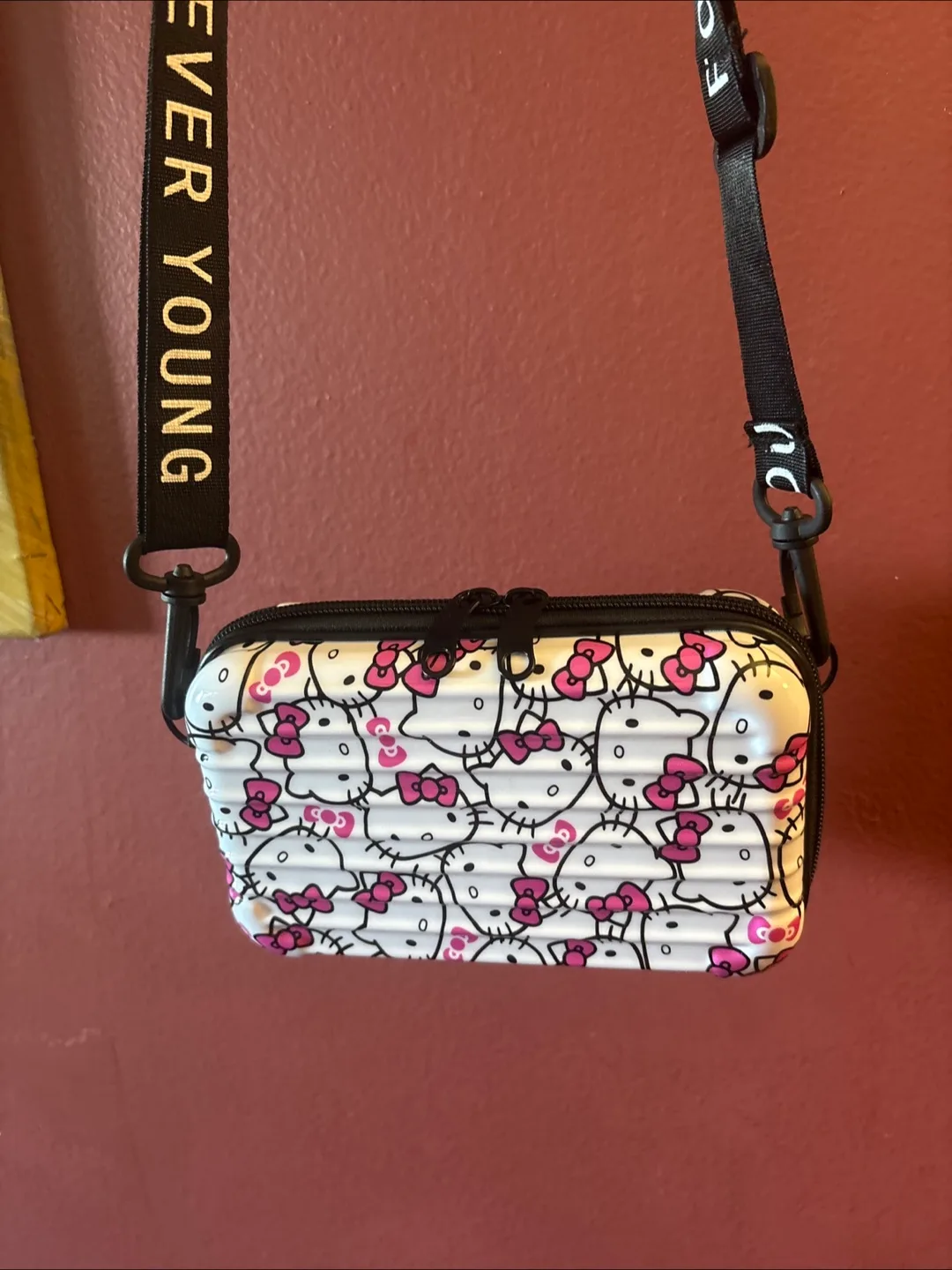 Hello Kitty Suitcase Crossbody Bag New image indicator(7)