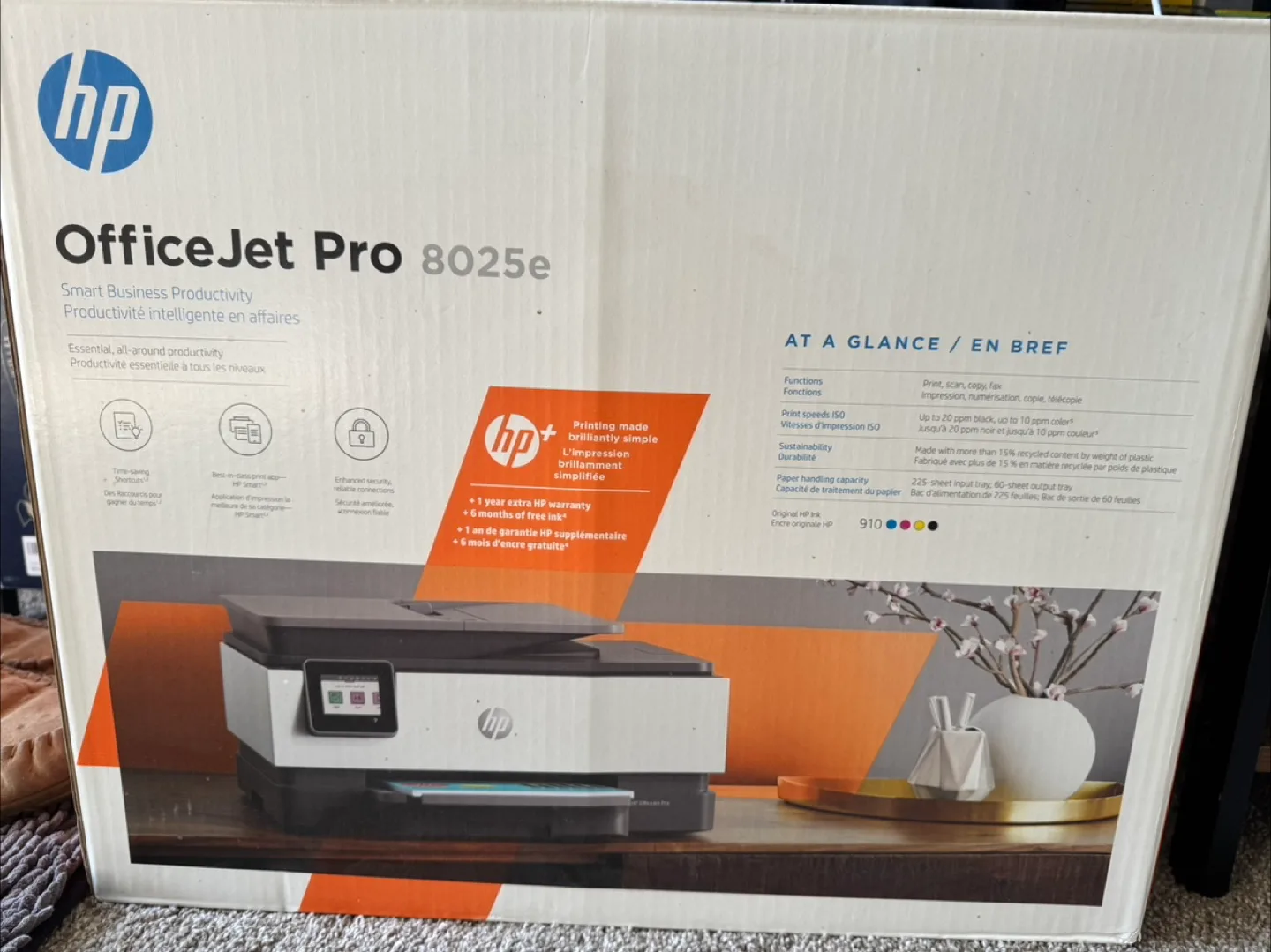 HP OfficeJet Pro 8025e All-in-One Printer thumbnail