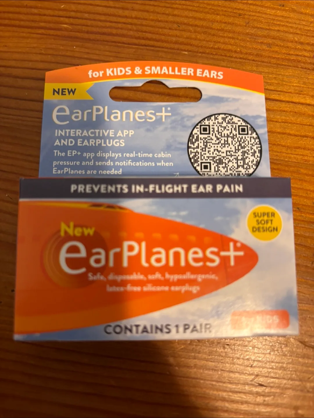 New EarPlanes+ for Kids & Smaller Ears - 1 Pair
