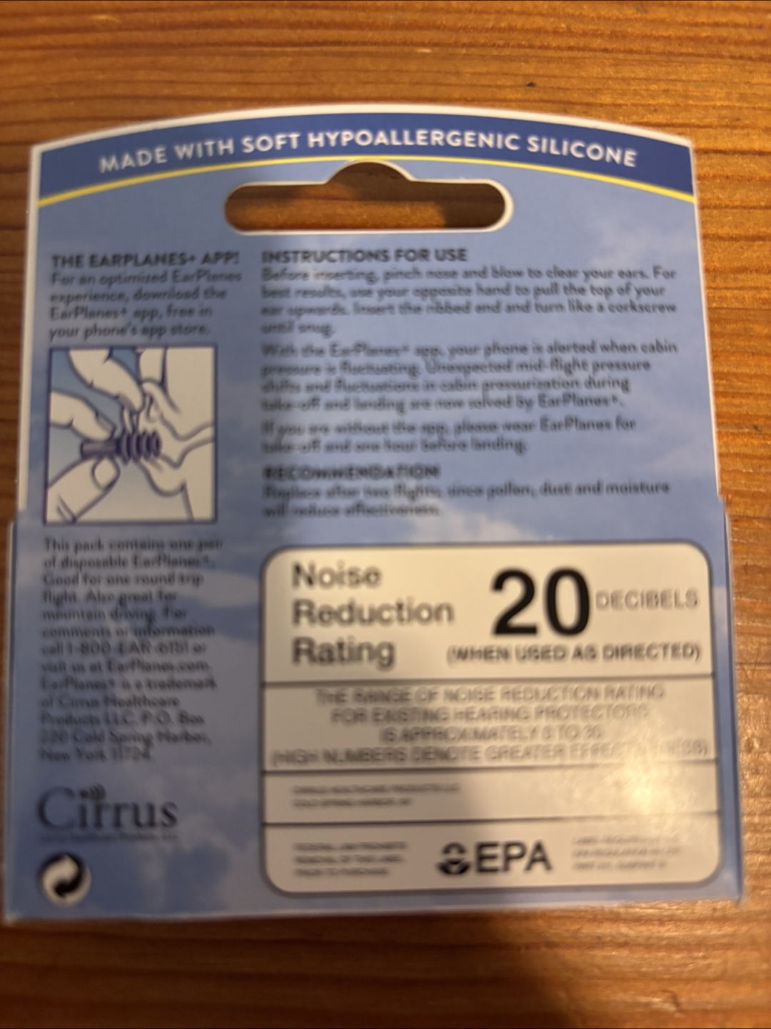 New EarPlanes+ Regular Size Earplugs - 1 Pair - photo 2