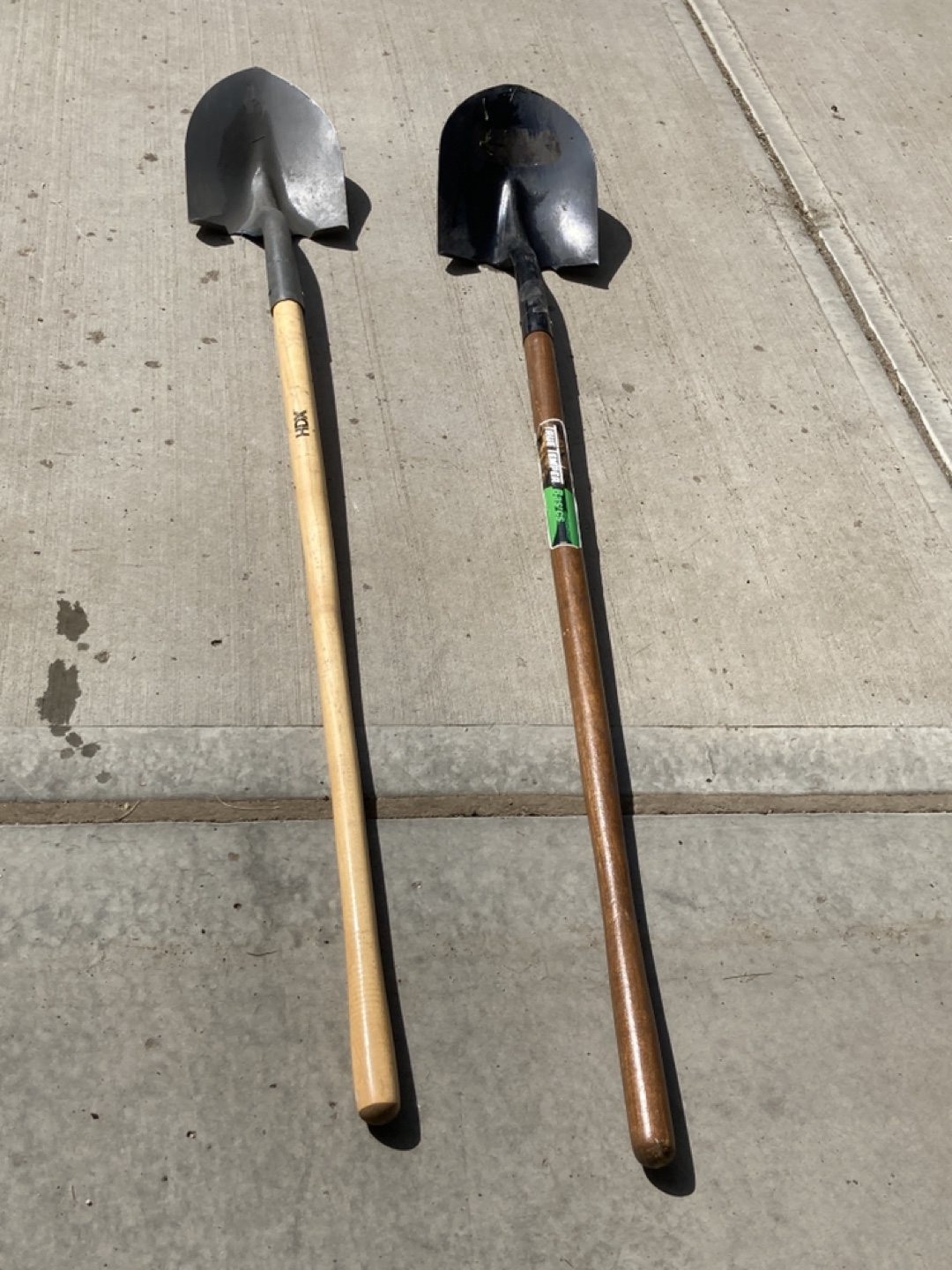 Two Garden Shovels