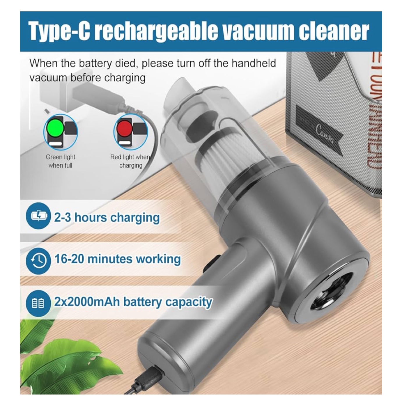 Wire less vacuum ( Brand new) - photo 3