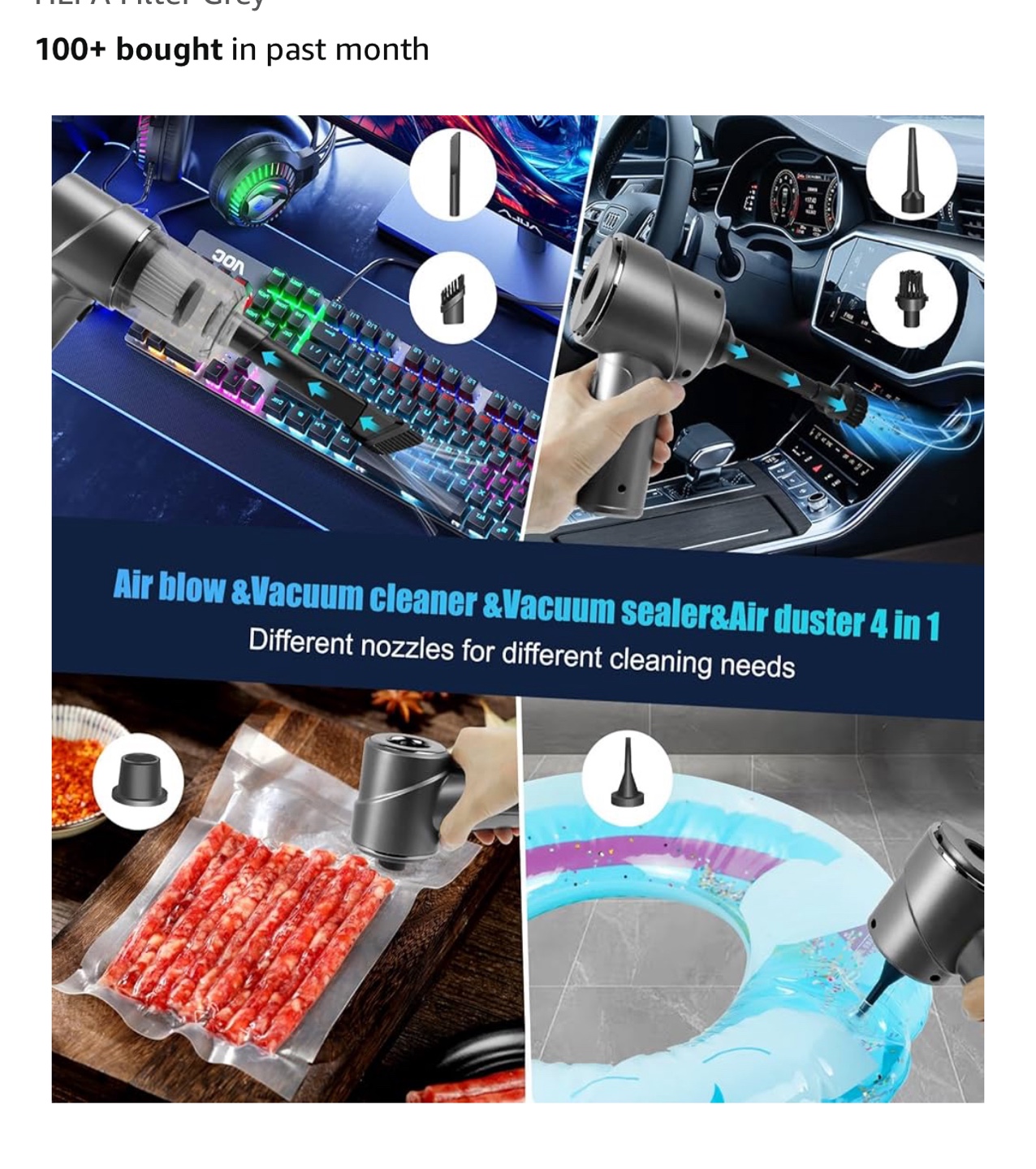 Wire less vacuum ( Brand new) - photo 4