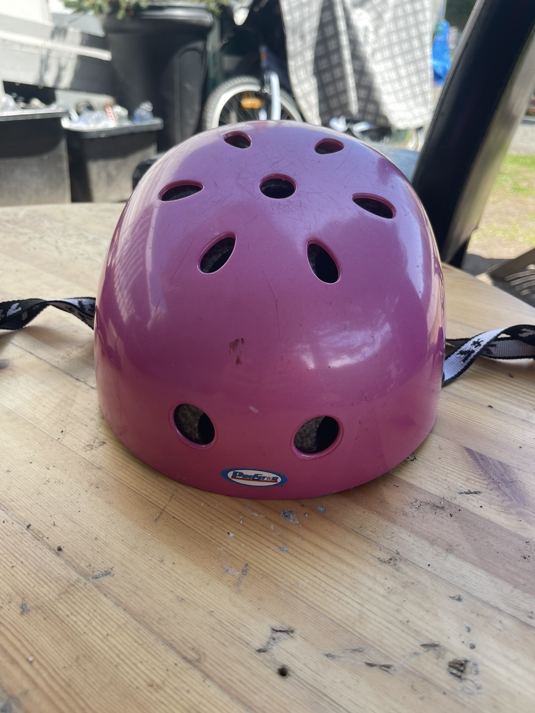 Pink Protec Helmet