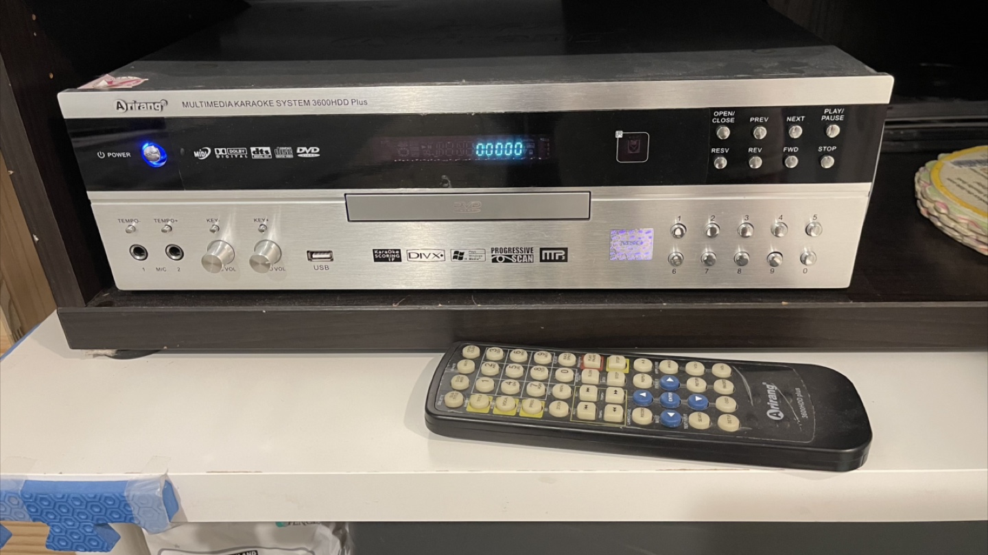 Arirang 3600HDD Plus Multimedia Karaoke System